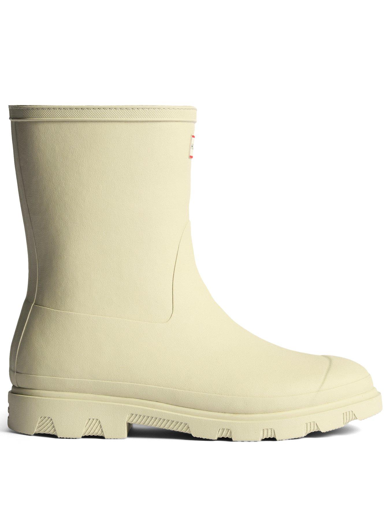 Image 2 of 5 of Hunter Downpour Short Insulated Wellington Boot- Beige