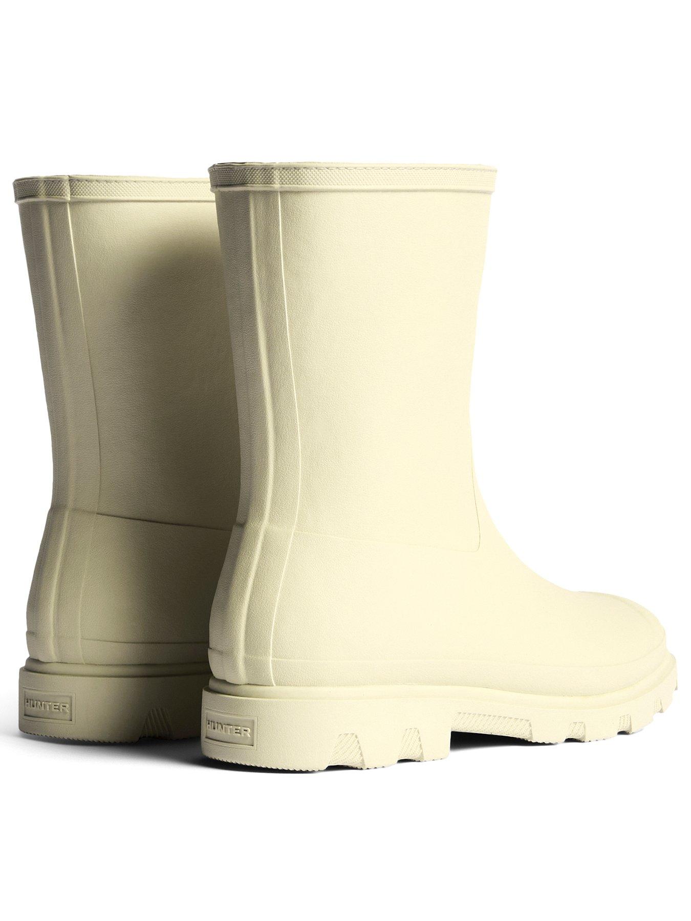 Image 3 of 5 of Hunter Downpour Short Insulated Wellington Boot- Beige