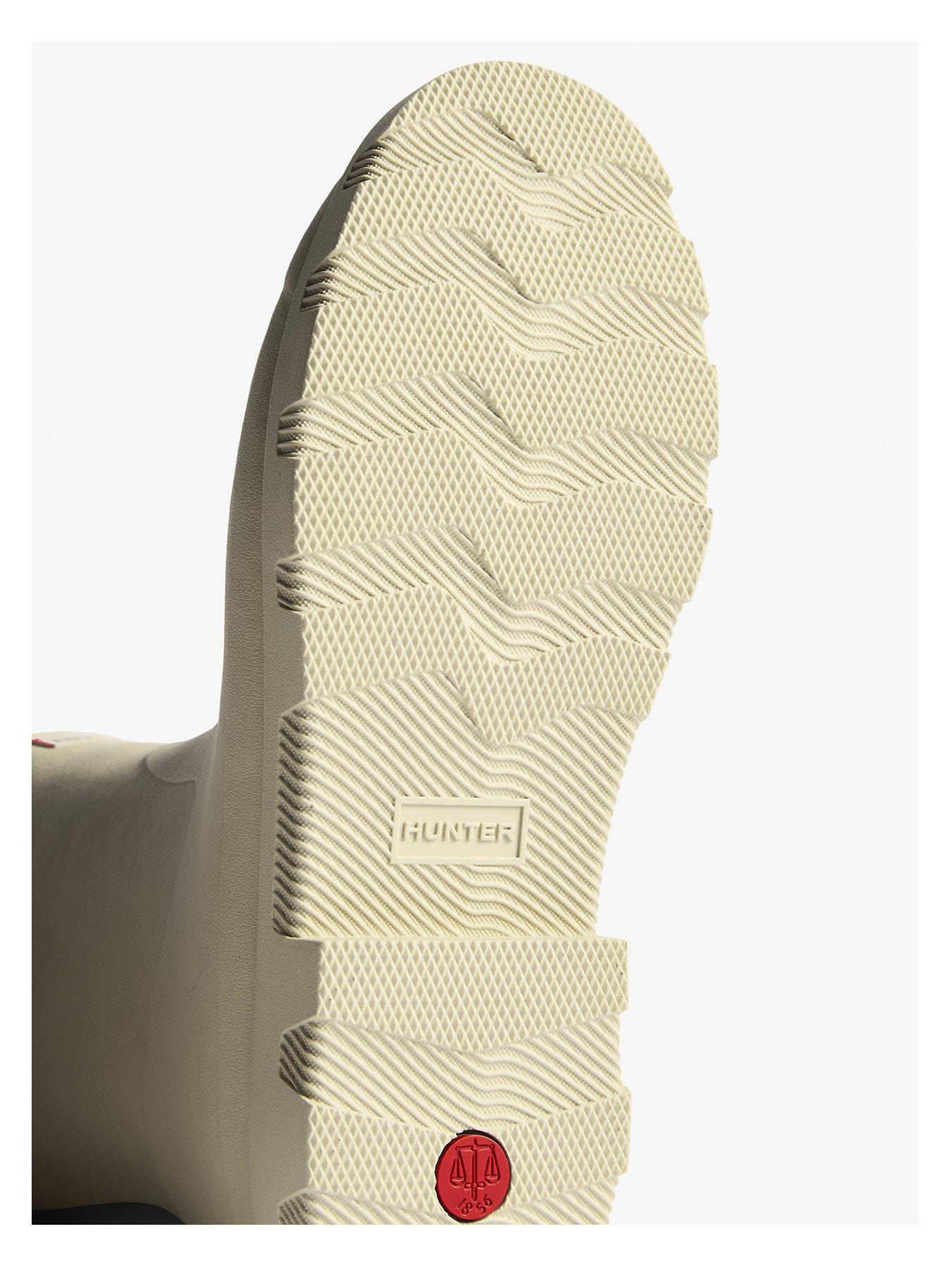 Image 4 of 5 of Hunter Downpour Short Insulated Wellington Boot- Beige