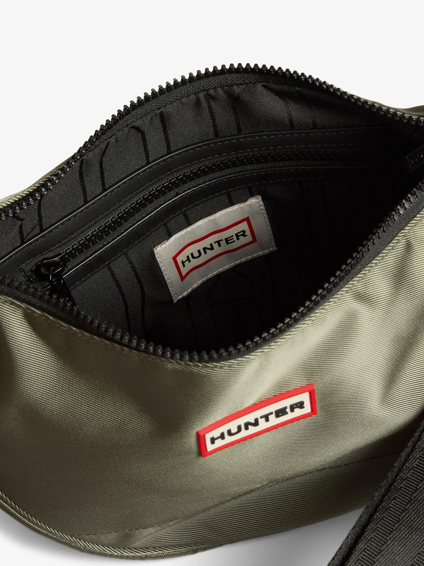  image of hunter-claymorie-nylon-sling-bag-green