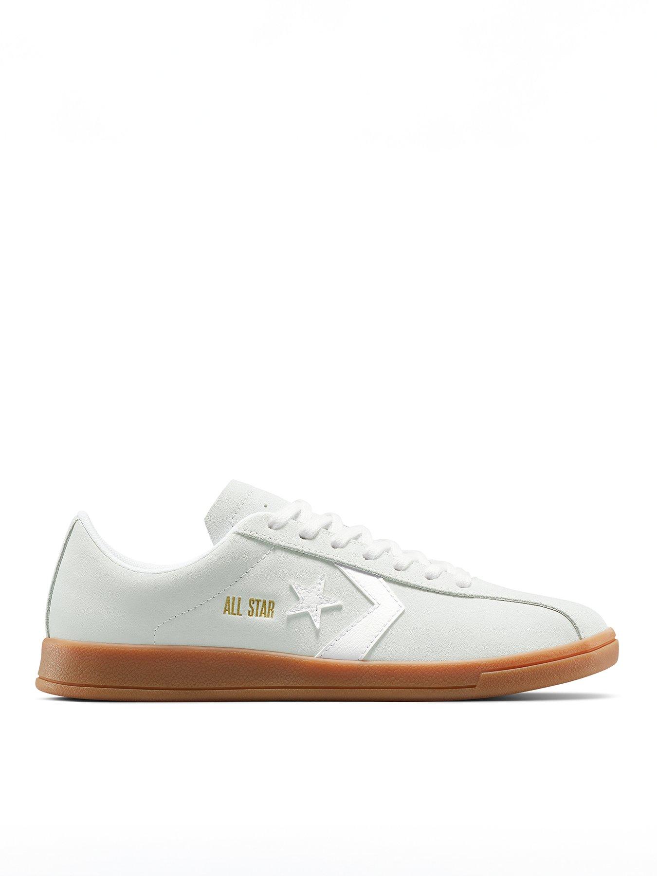 Image 1 of 5 of Converse All Star Classic Trainer Suede Low Top - Grey