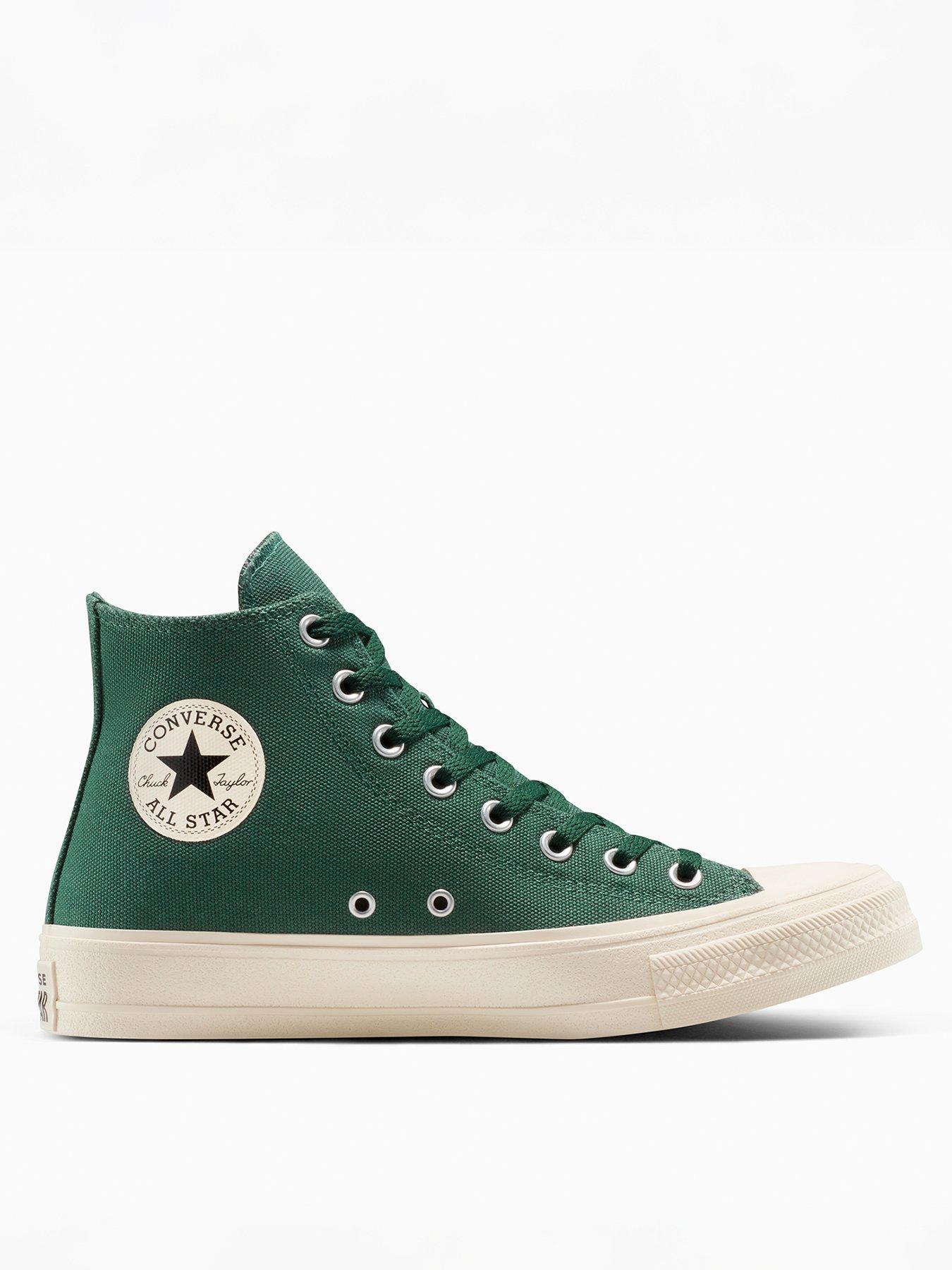  image of converse-mens-chuck-taylor-all-star-durable-high-top-green