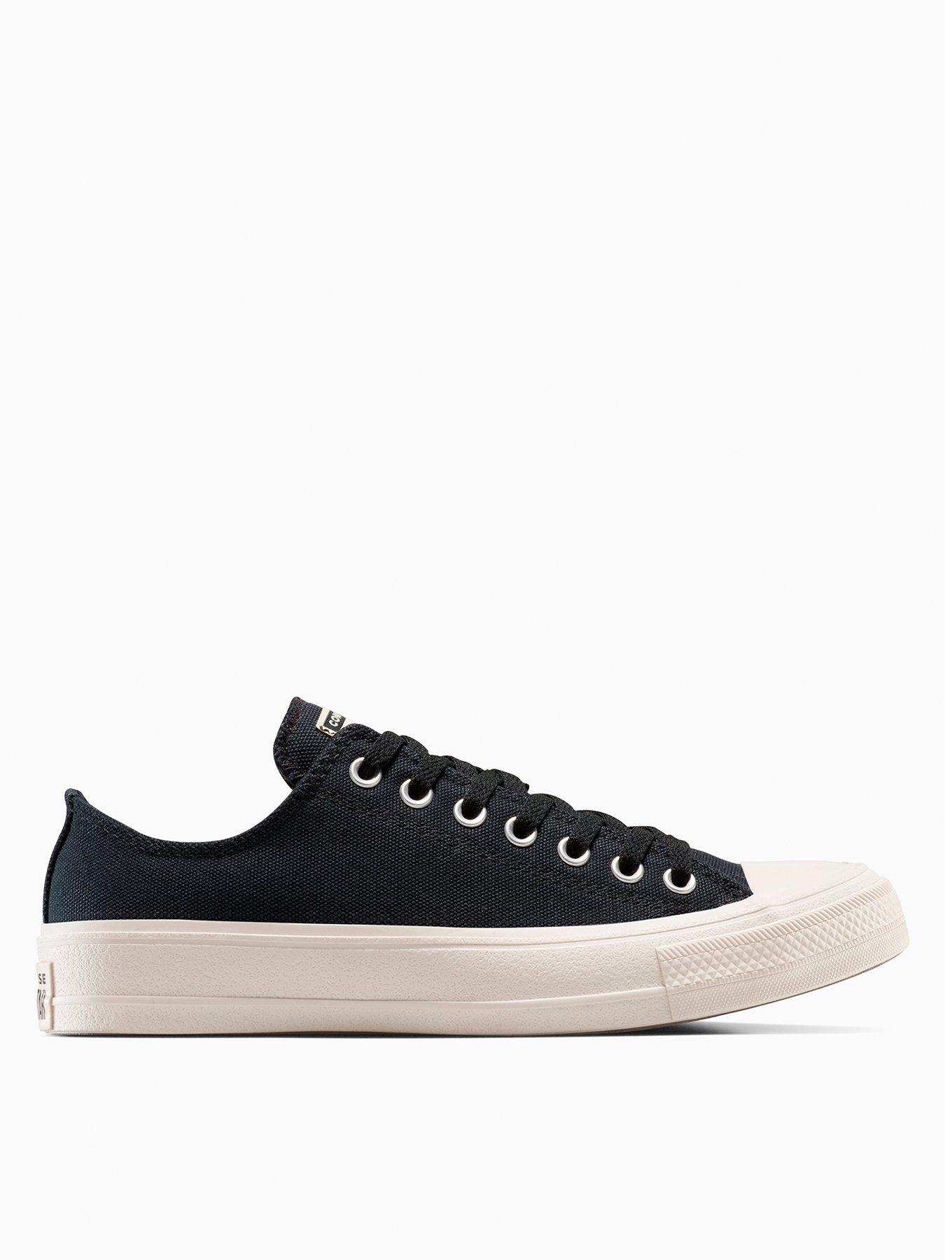 Converse Mens Chuck Taylor All Star Durable Low Top - Black