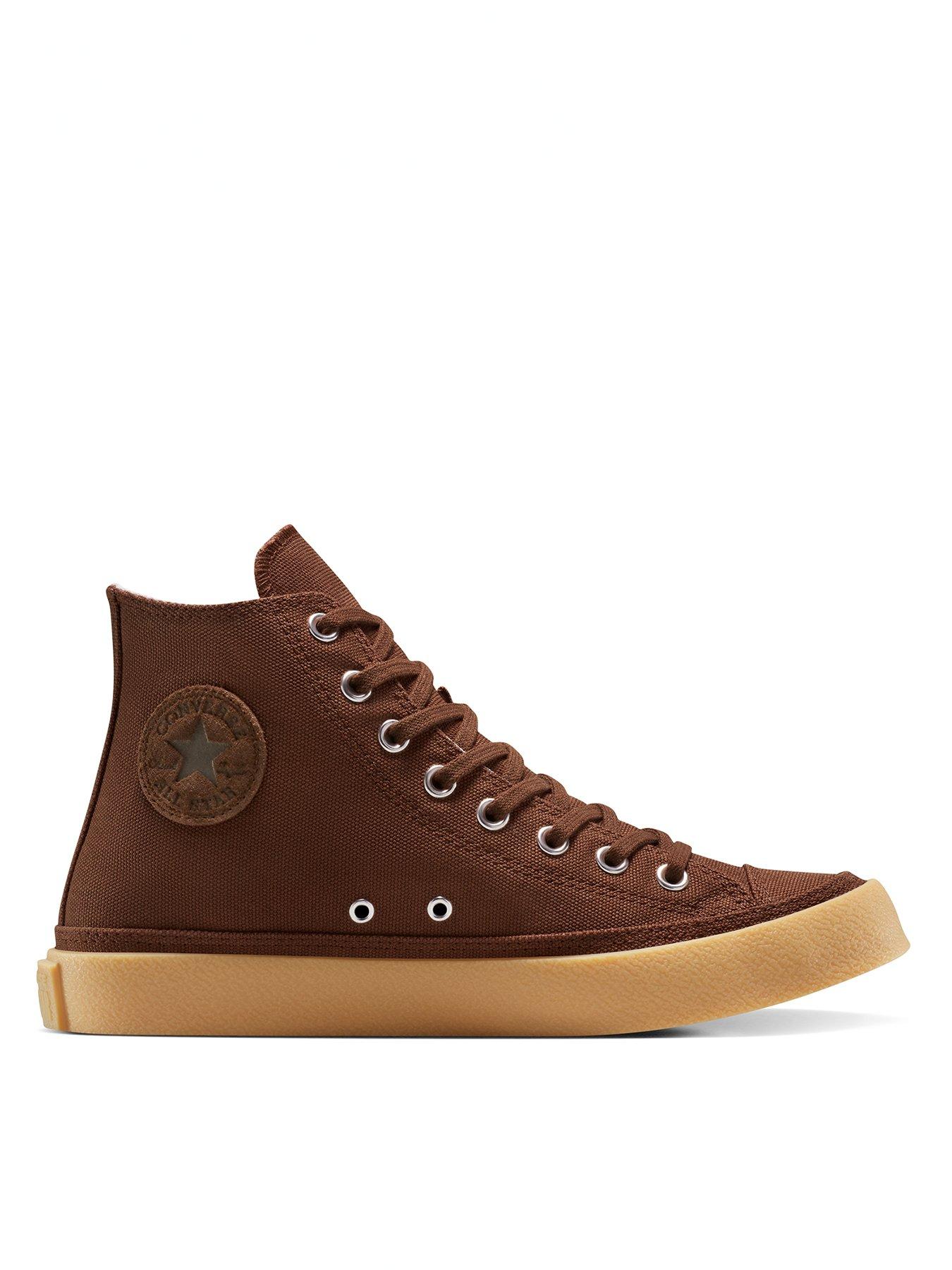 undefined Mens Converse Chuck Taylor All Star High Top -brown
