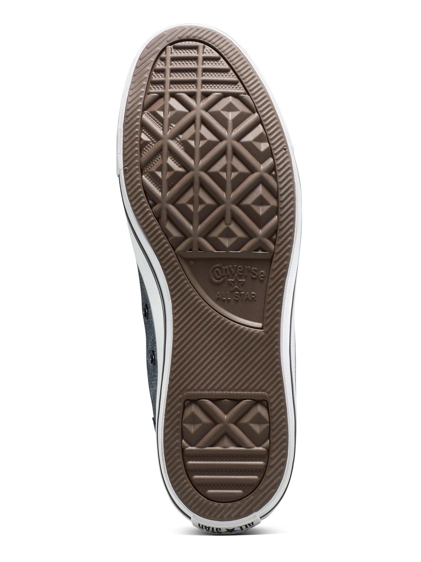  image of converse-mens-chuck-taylor-all-star-leather-high-top-black