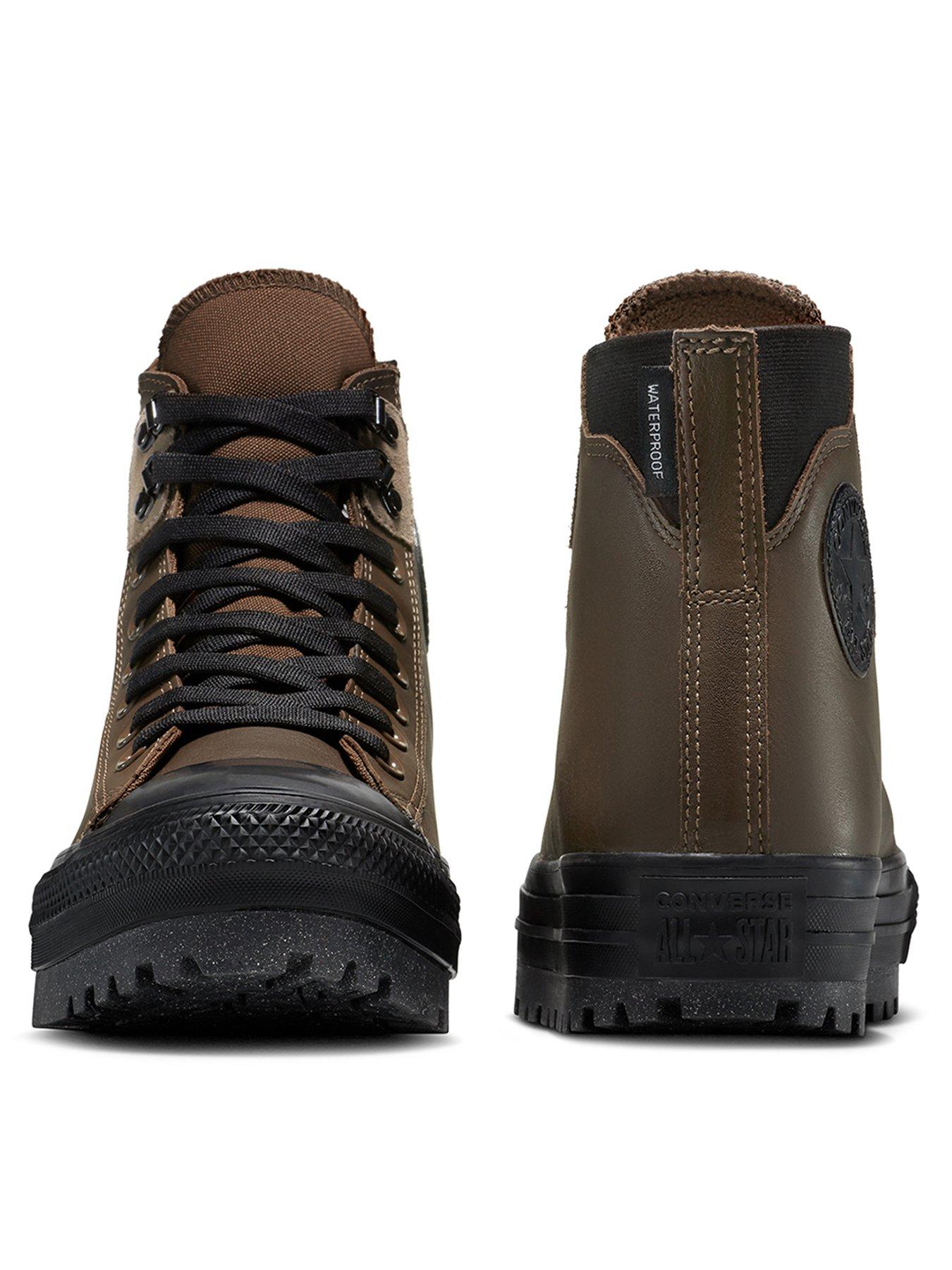  image of converse-mens-chuck-taylor-all-star-city-trek-waterproof-leather-high-top-brown