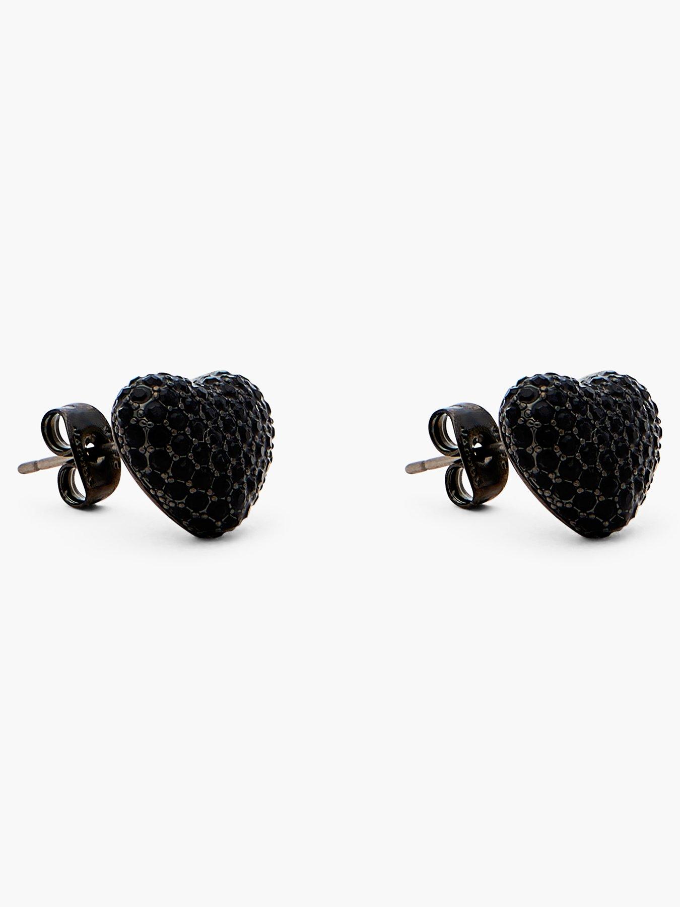Image 1 of 4 of MARC JACOBS Balloon Heart Pave Earrings