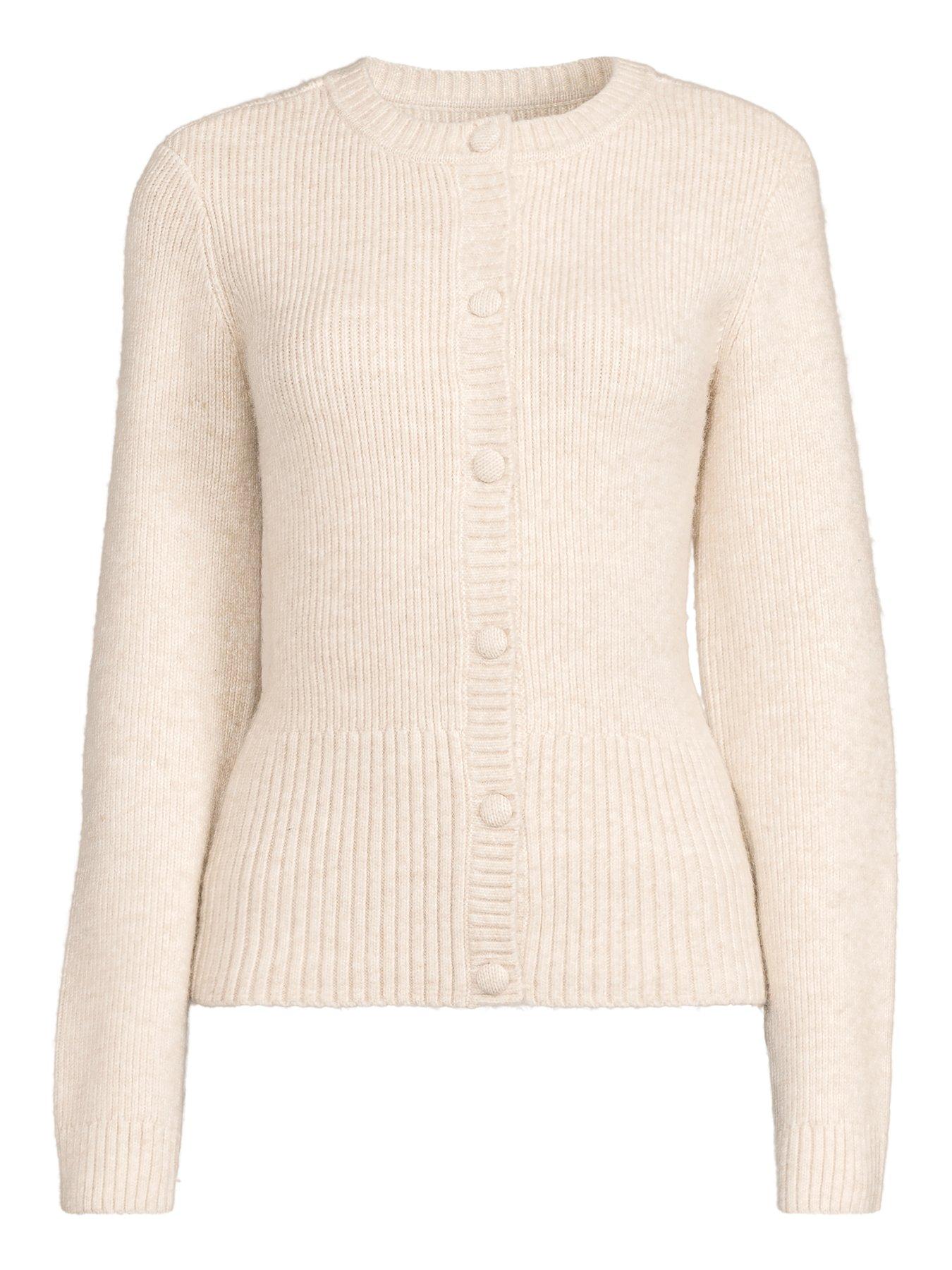 Image 7 of 7 of The Very Collection Cinched Waist Cardigan Coord - Natural