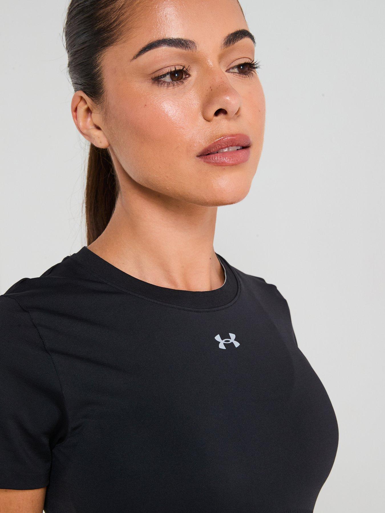 Image 6 of 6 of UNDER ARMOUR Womens Training Vanish Seamless T-Shirt - Black