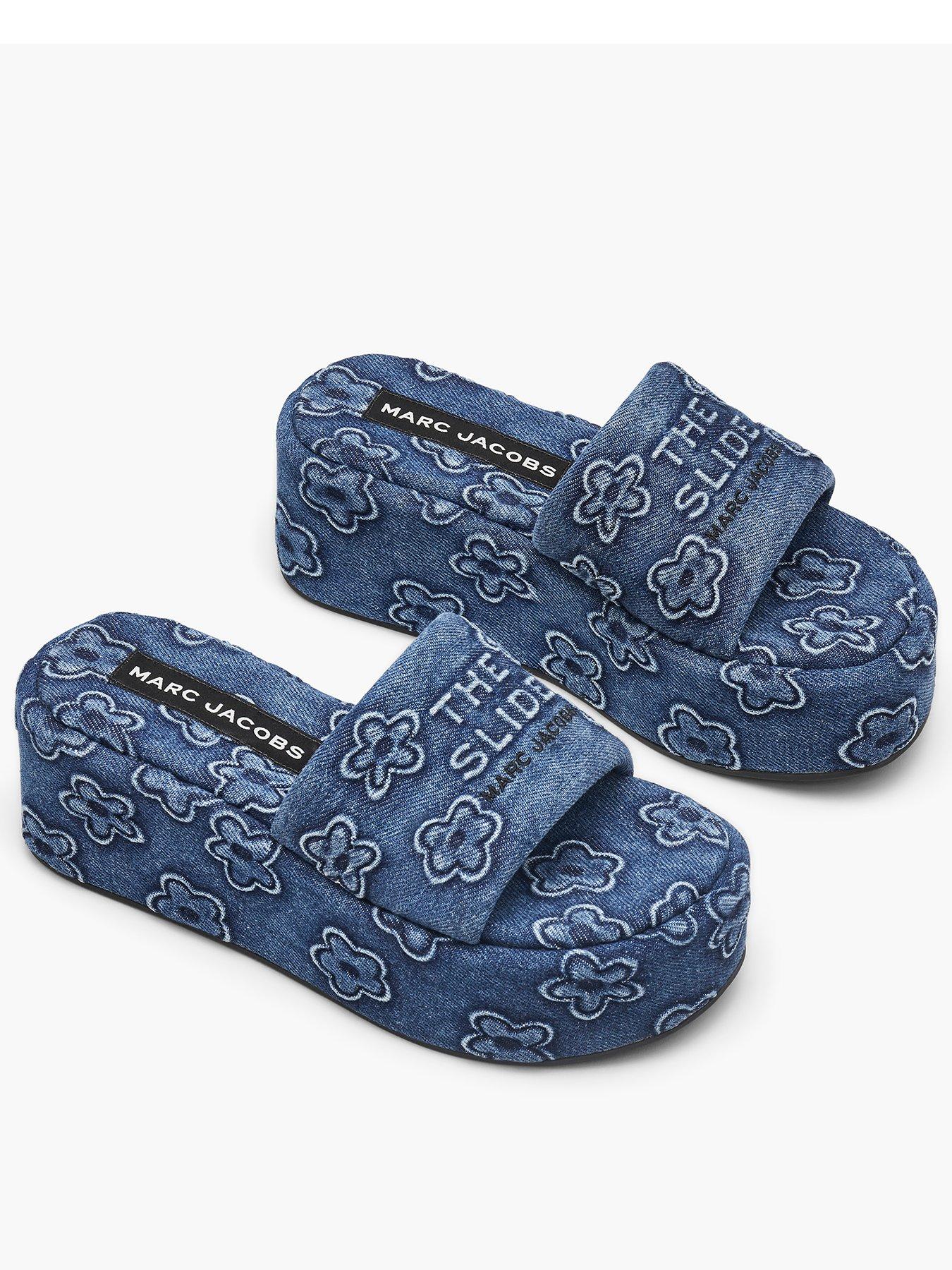MARC JACOBS The Platform Sandal - Blue