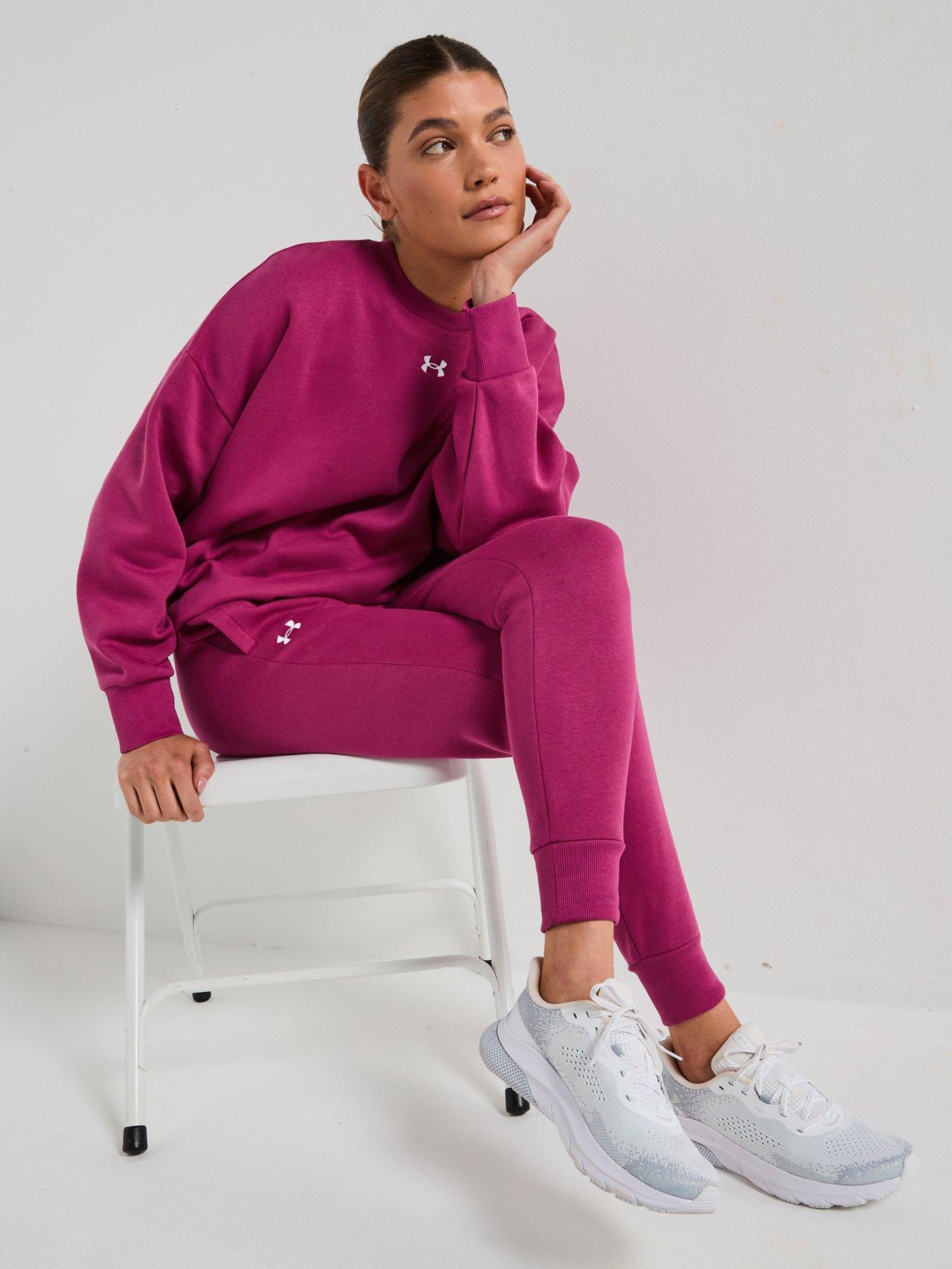 under-armour-womens-training-rival-fleece-joggers-pink