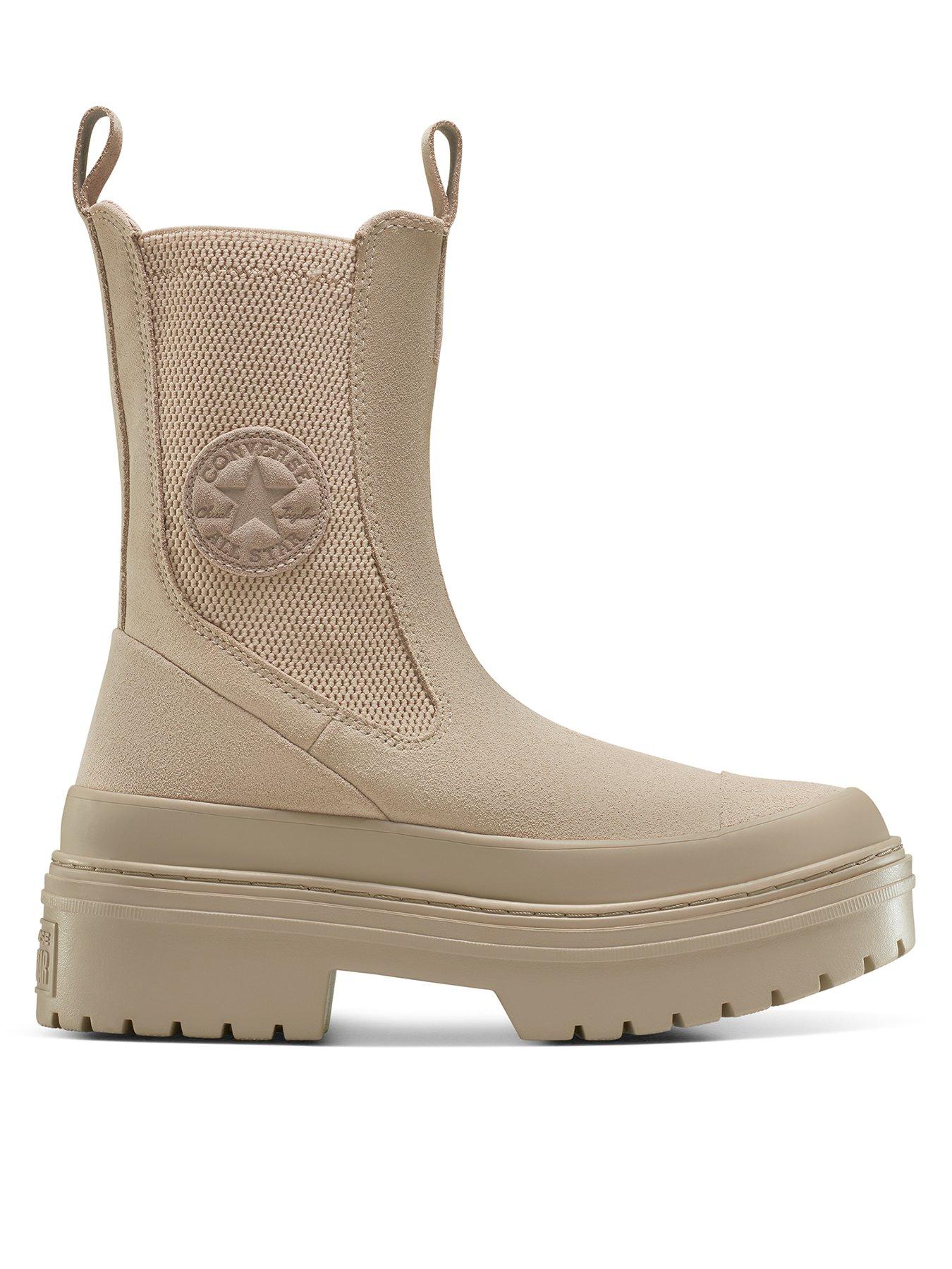 Converse Womens Chuck Taylor All Star Lugged Heel Nu - Beige