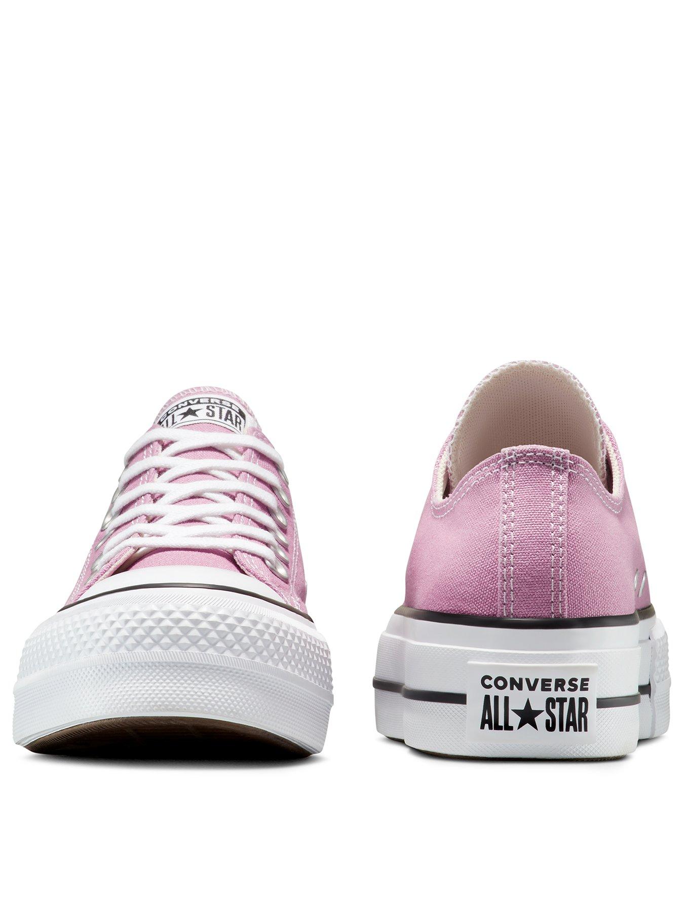 Image 3 of 7 of Converse Womens Chuck Taylor All Star Lift Platform Low Top - Pink