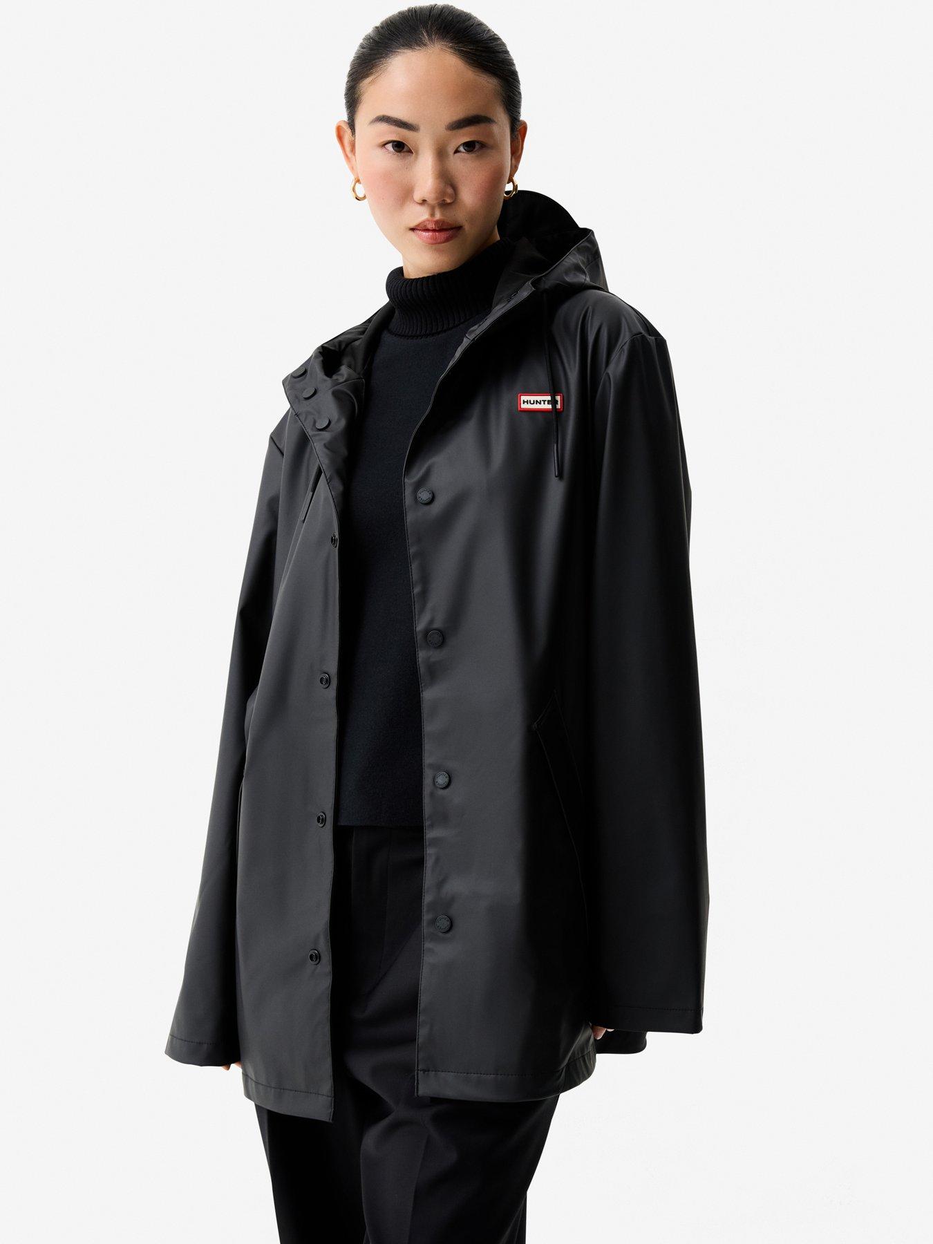 undefined Jo Pu Raincoat - Black