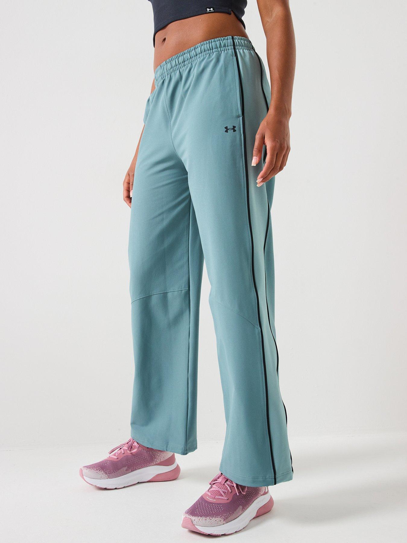 Image 1 of 6 of UNDER ARMOUR Womens Training Rival Woven Pants - Green