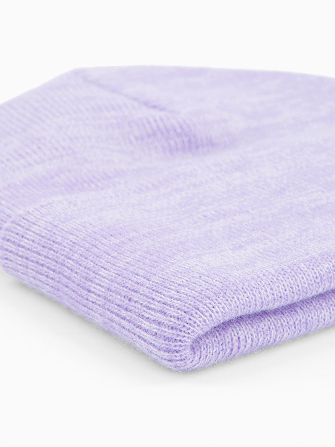 Image 4 of 4 of UNDER ARMOUR Womens Training Halftime Beanie Hat - Purple