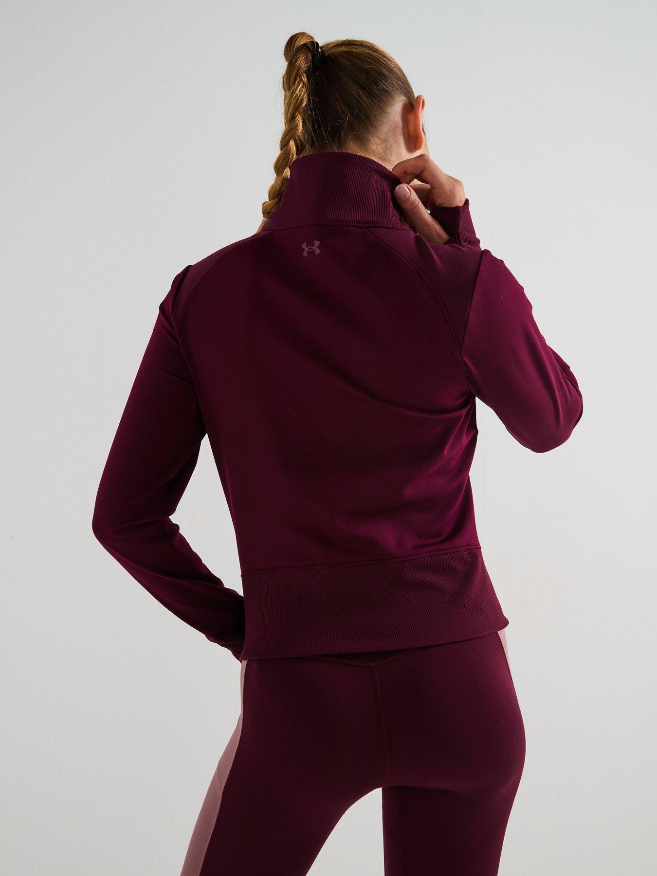 Image 2 of 6 of UNDER ARMOUR Womens Training Meridian Jacket - Burgundy