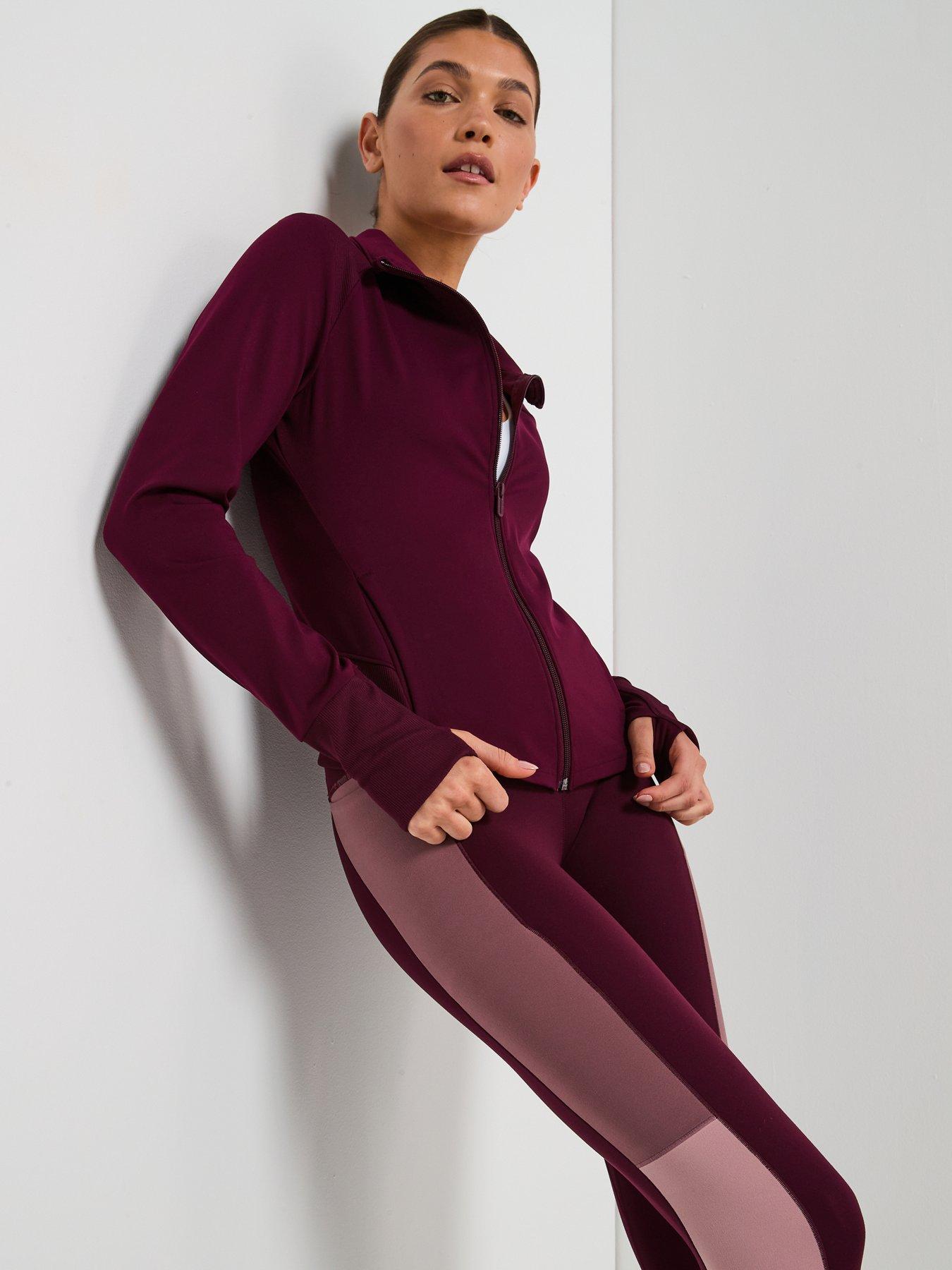 Image 5 of 6 of UNDER ARMOUR Womens Training Meridian Jacket - Burgundy
