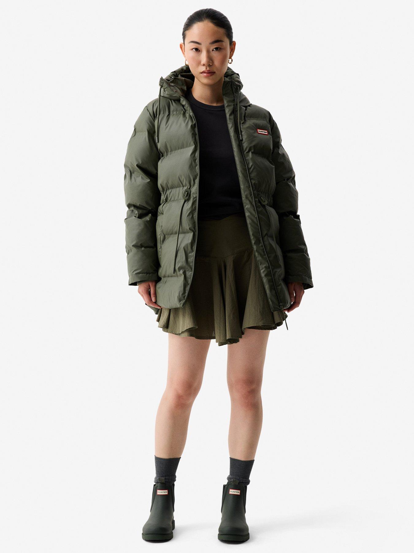 Image 3 of 4 of Hunter Lemhisonic Welded Pu Padded Jacket - Khaki