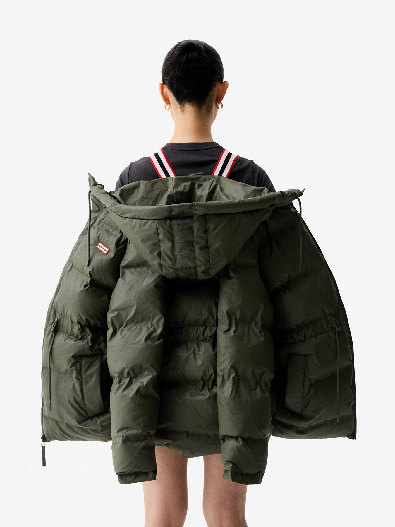 Image 4 of 4 of Hunter Lemhisonic Welded Pu Padded Jacket - Khaki