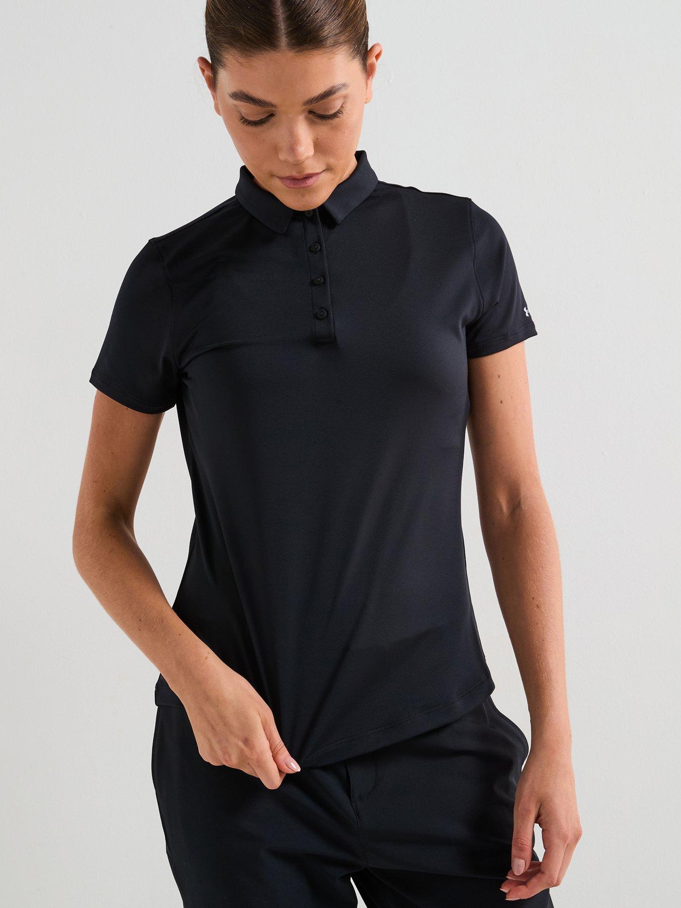 undefined Womens Golf Playoff Polo - Black