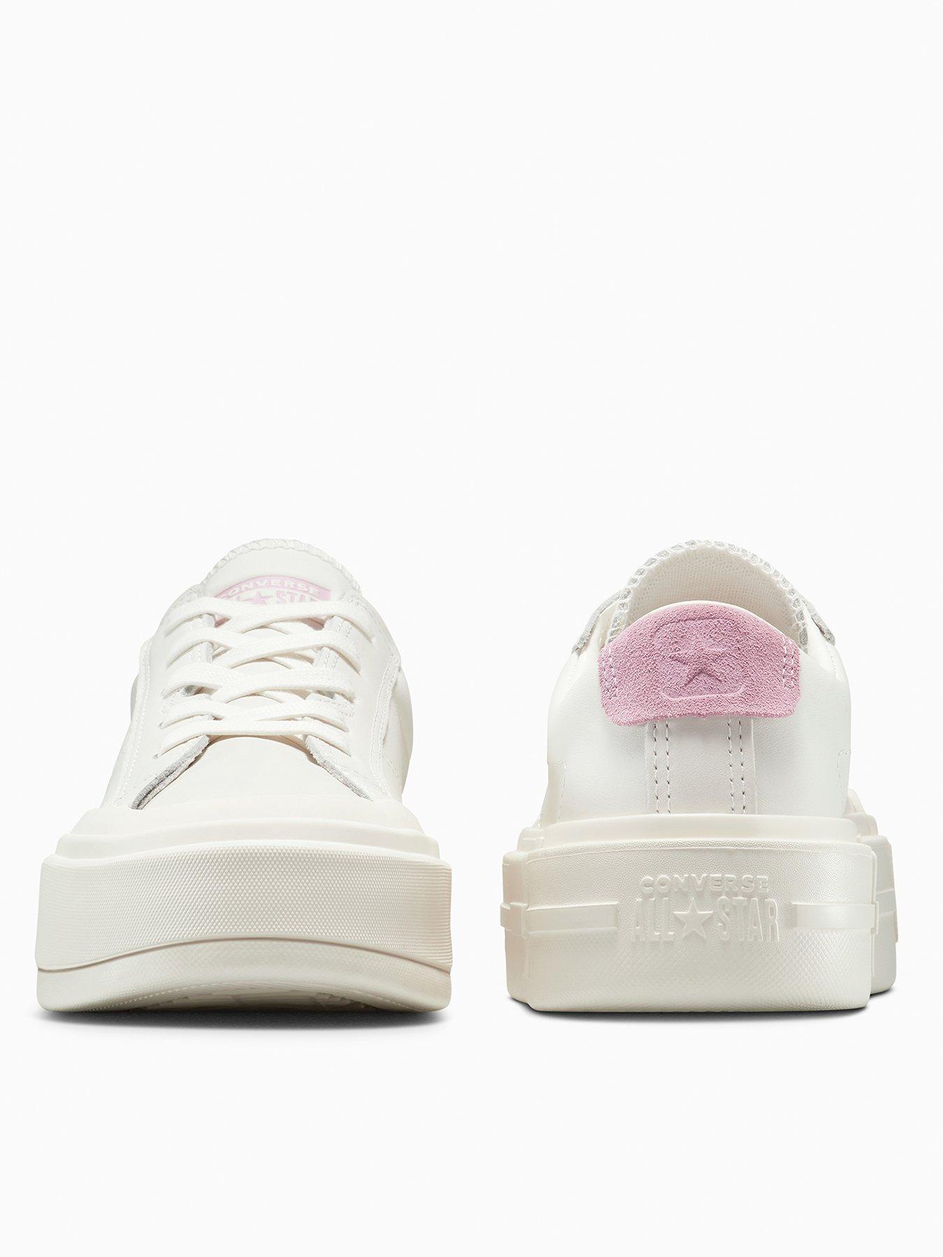 Image 3 of 6 of Converse Womens Cruise Leather Low Top - White