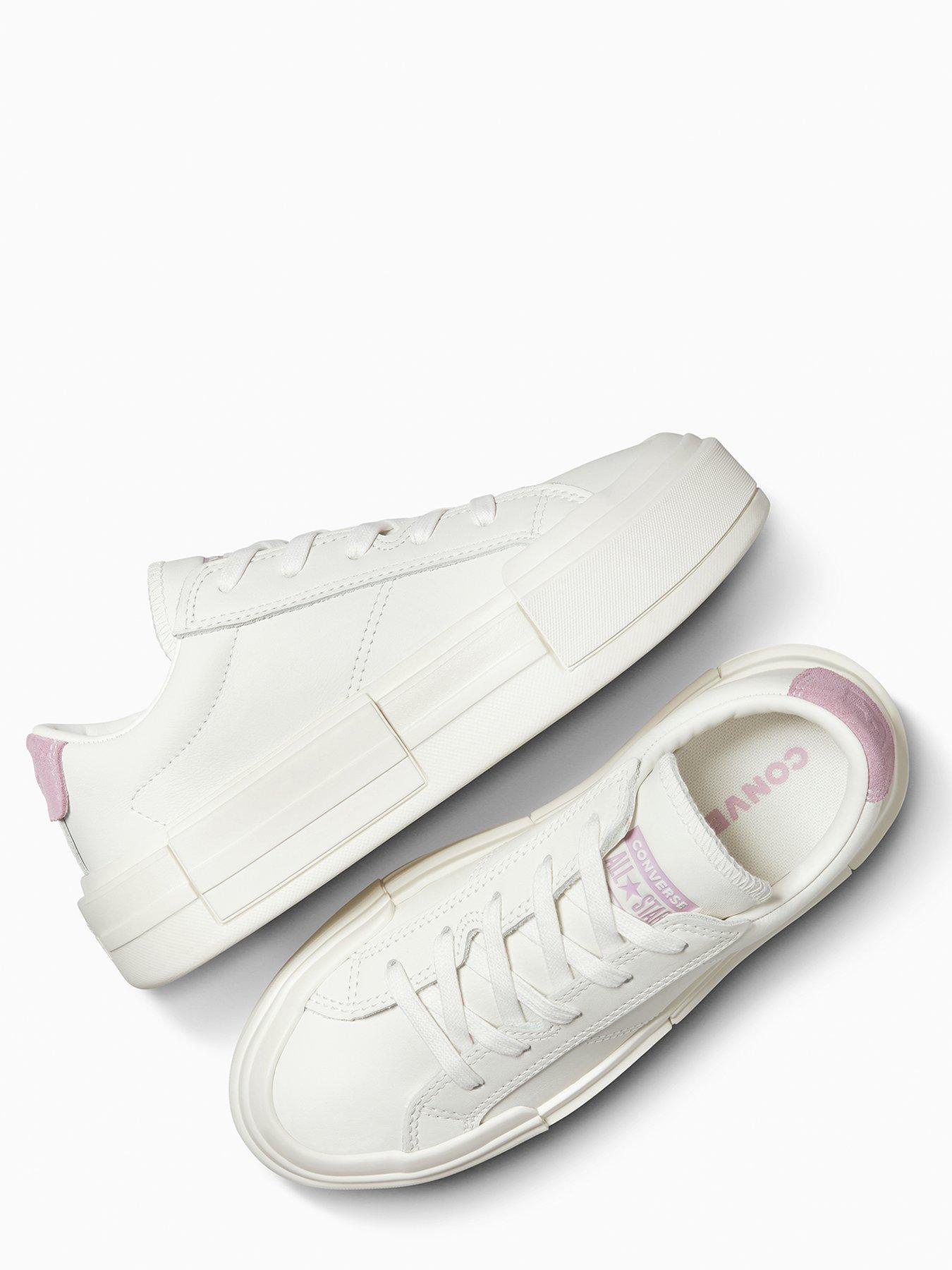 Image 4 of 6 of Converse Womens Cruise Leather Low Top - White