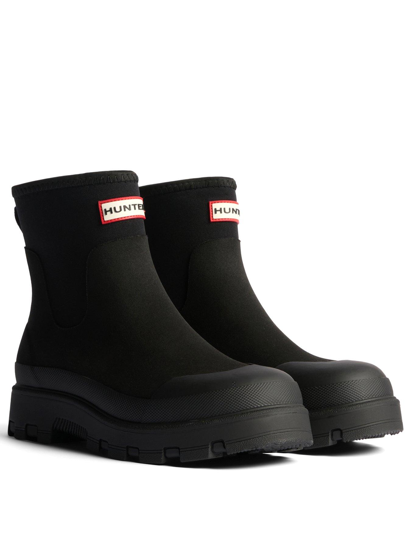 Image 2 of 4 of Hunter Elements Neoprene Chelsea Wellington Boot- Black