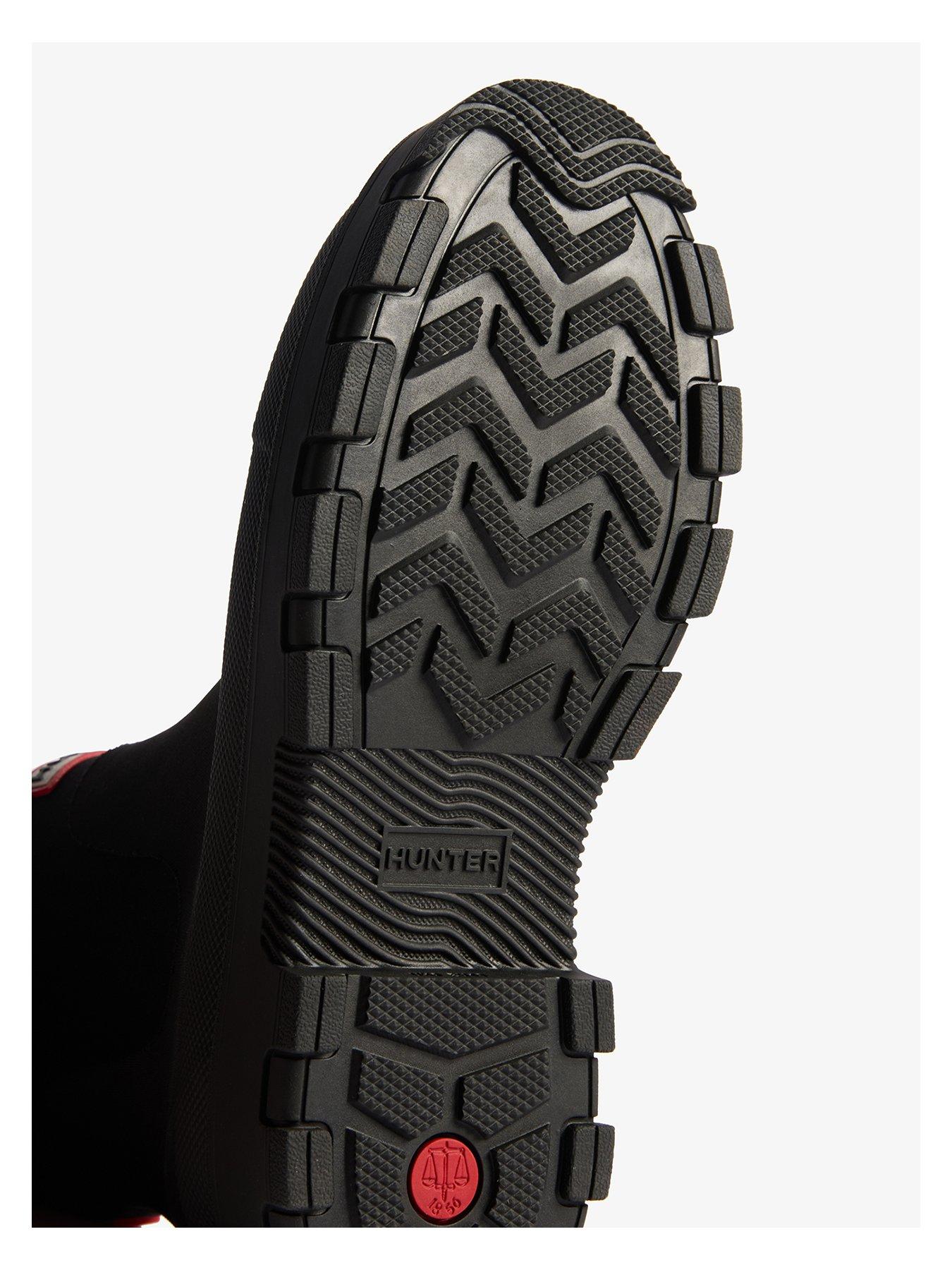 Image 4 of 4 of Hunter Elements Neoprene Chelsea Wellington Boot- Black