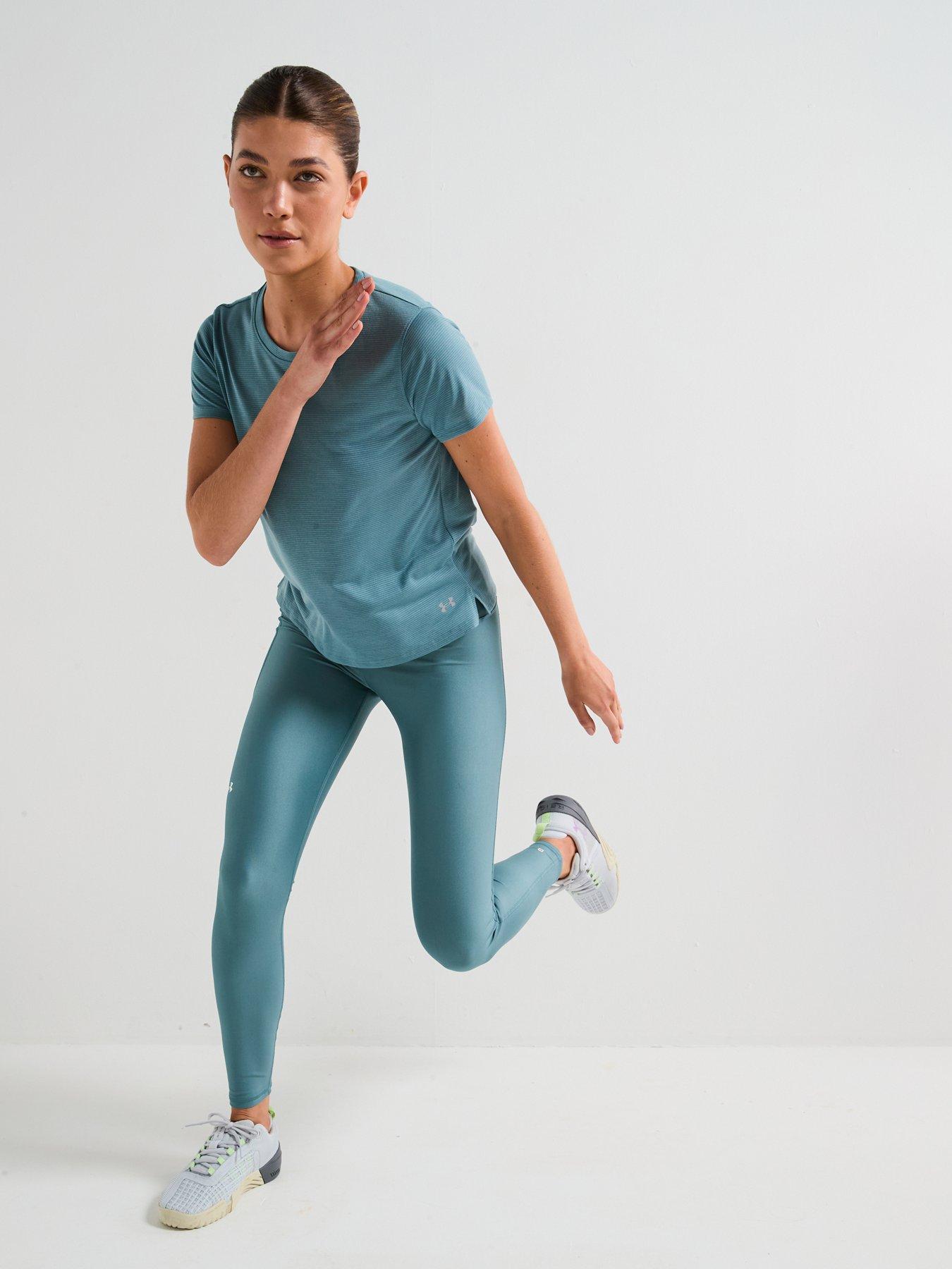  image of under-armour-womens-running-launch-t-shirt-green