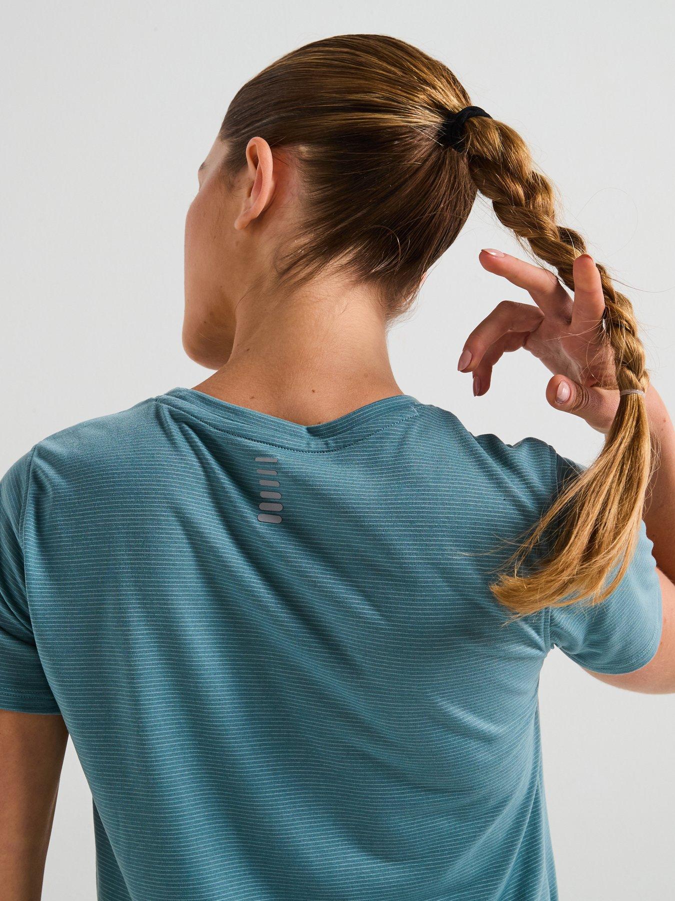  image of under-armour-womens-running-launch-t-shirt-green