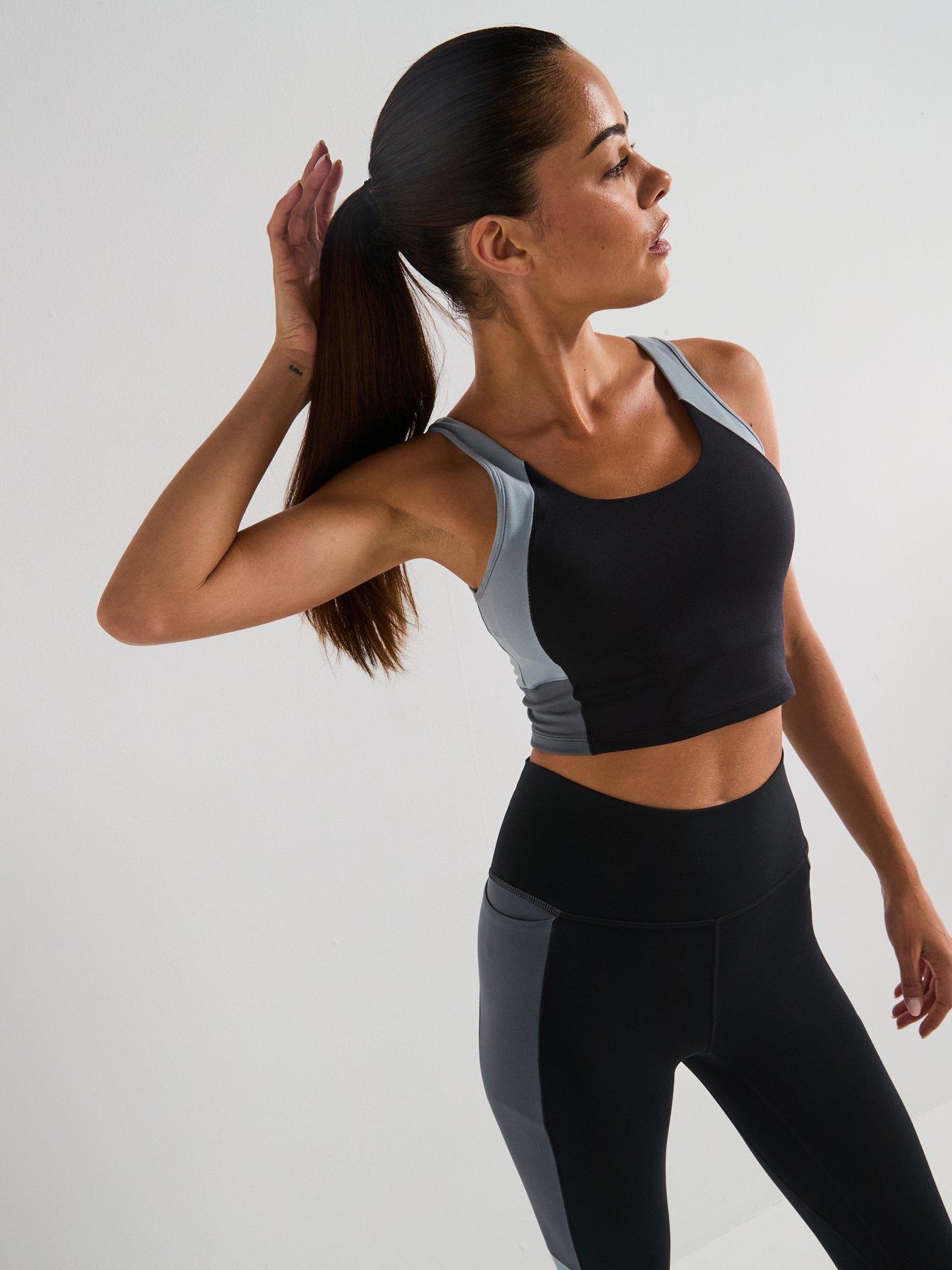 Image 1 of 6 of UNDER ARMOUR Womens Training Meridian Colourblock Tank - Black