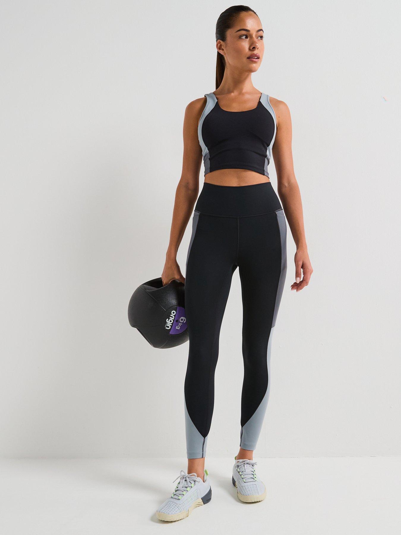 Image 3 of 6 of UNDER ARMOUR Womens Training Meridian Colourblock Tank - Black