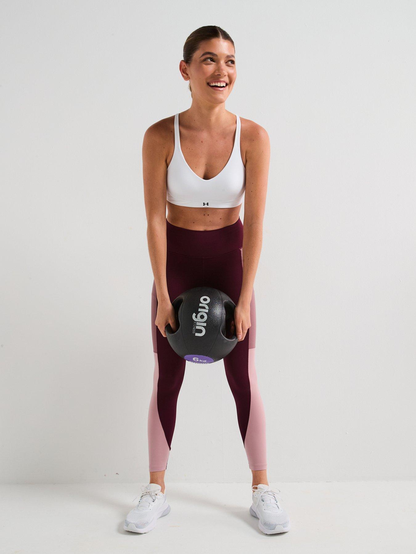 Image 3 of 6 of UNDER ARMOUR Womens Training Infinity 20 Light Support A-C Cup Sports Bra - White