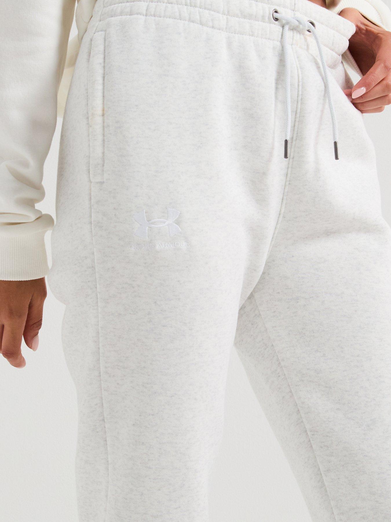 Image 5 of 6 of UNDER ARMOUR Womens Training Icon Fleece Joggers - Grey