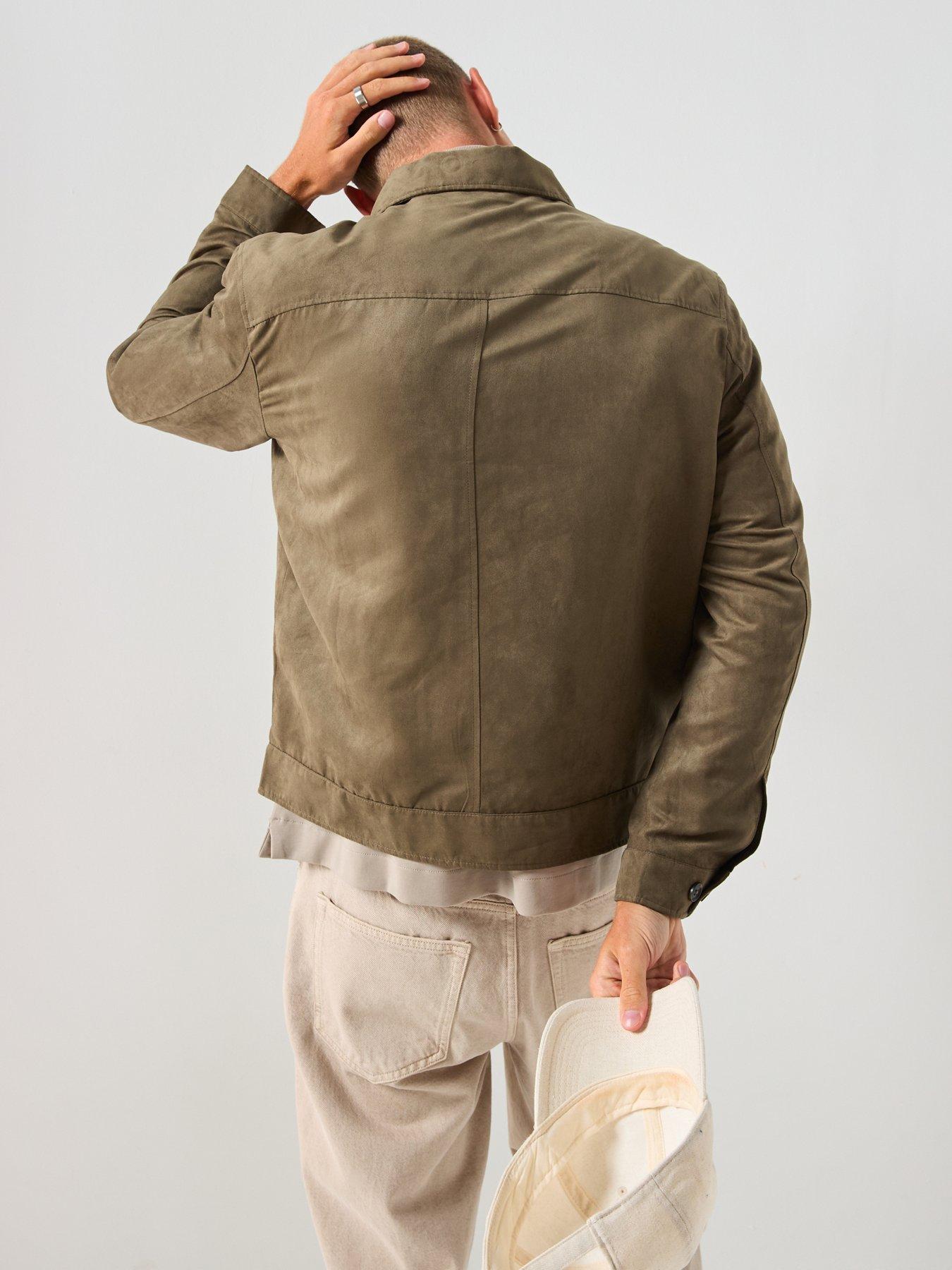 Image 2 of 6 of Mango Zonza Faux Suede Jacket