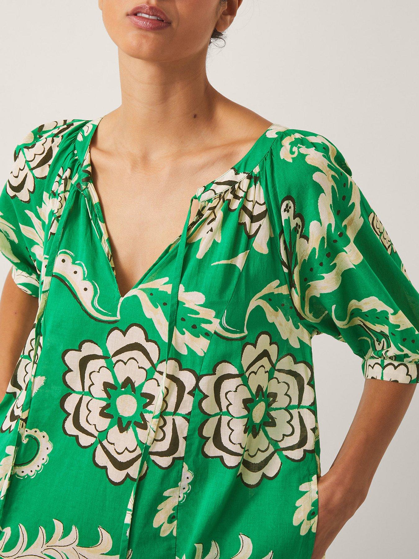 Image 5 of 5 of Monsoon Kristen Dress - Green