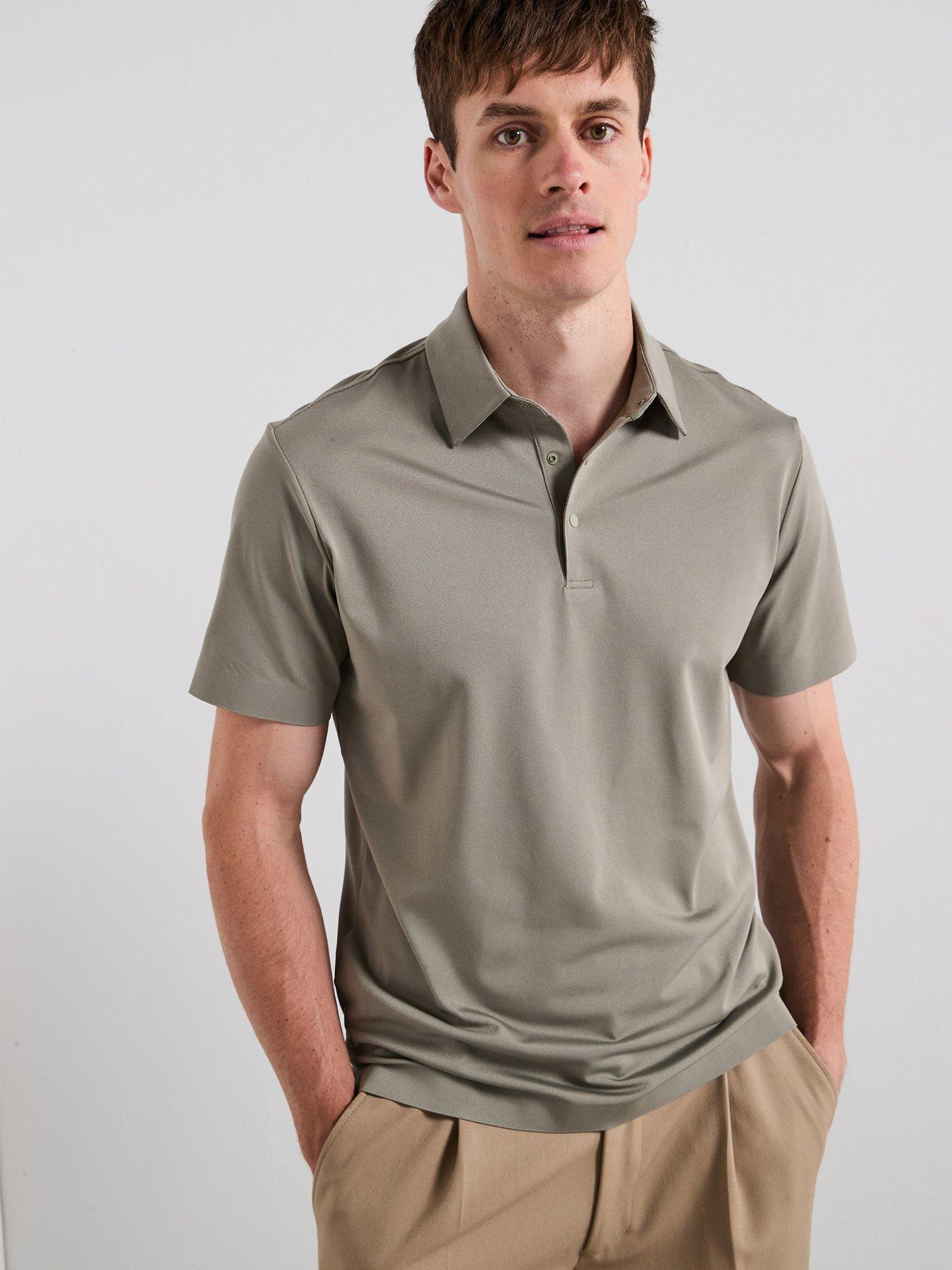 mango-palamos-short-sleeve-polo-shirt-green