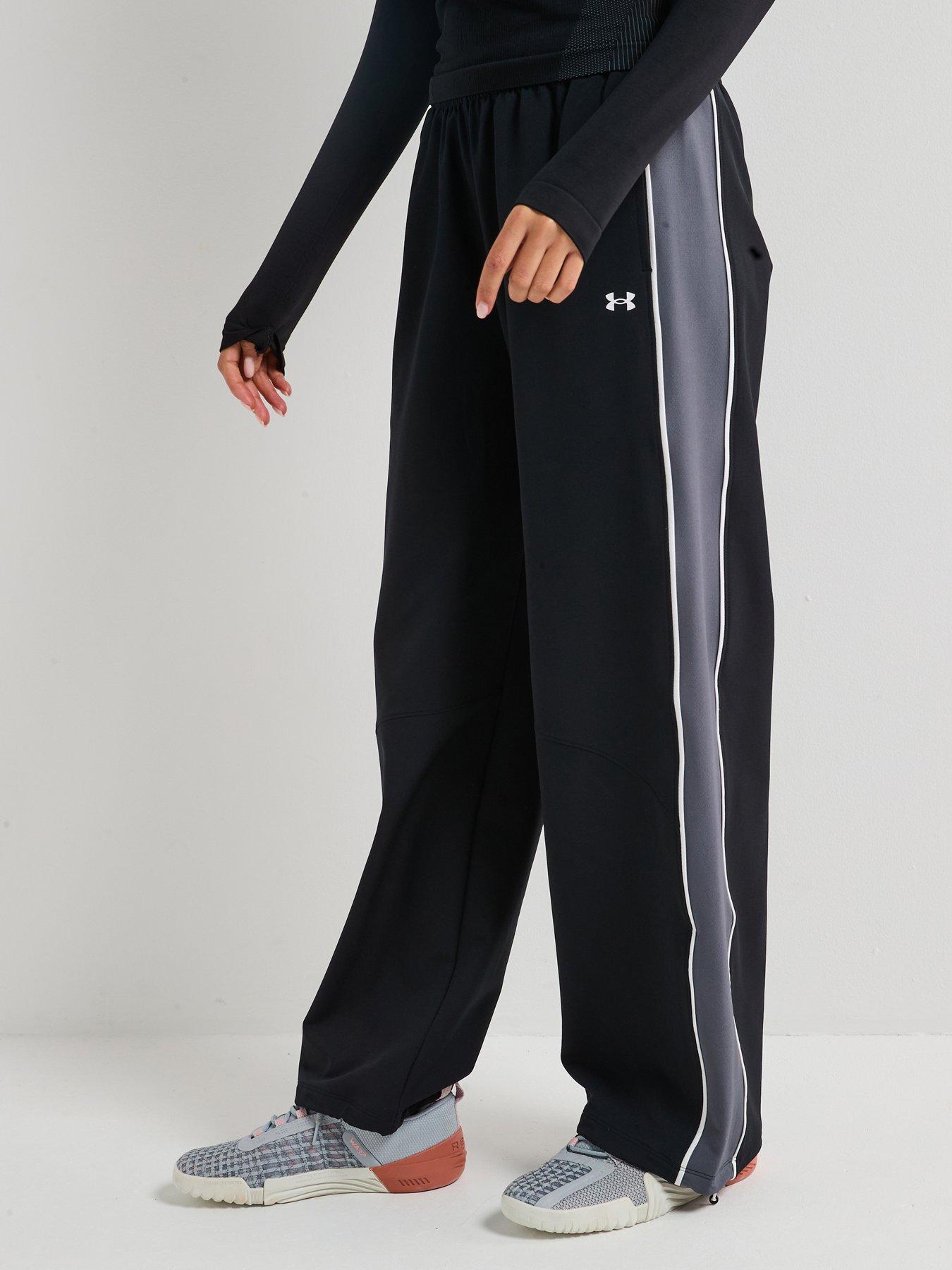  image of under-armour-womens-training-rival-woven-pants-black