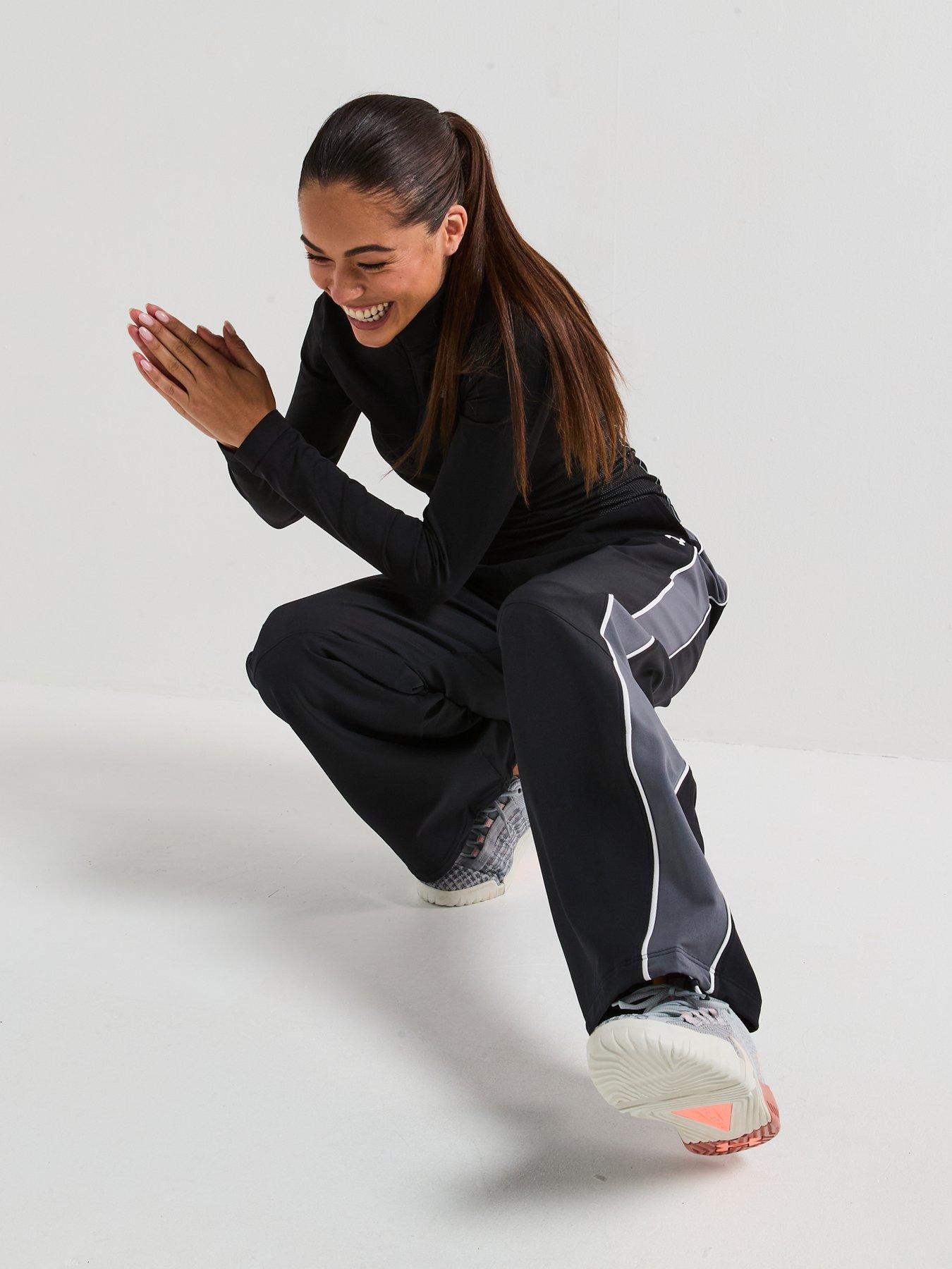  image of under-armour-womens-training-rival-woven-pants-black