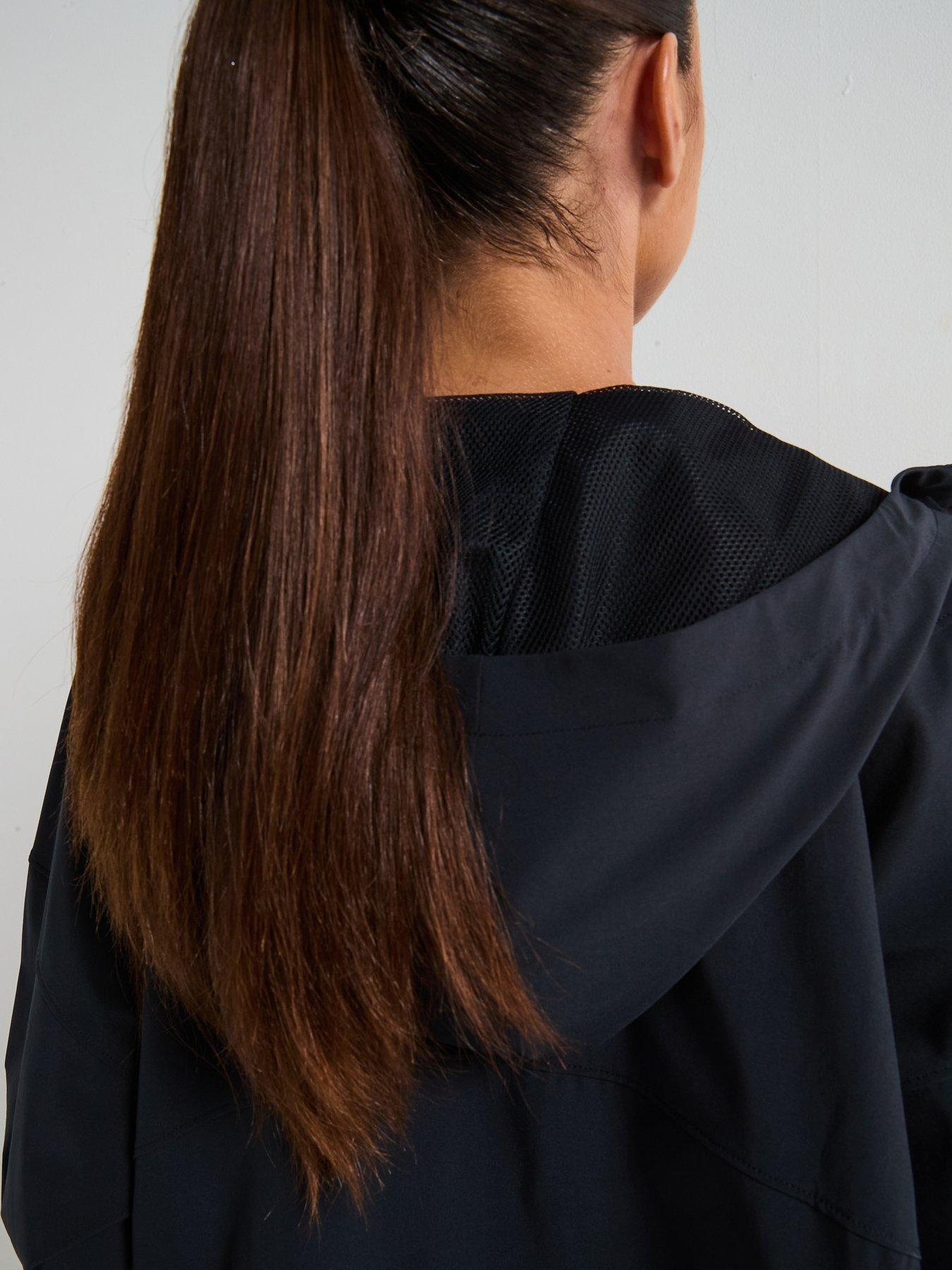 Image 6 of 6 of UNDER ARMOUR Womens Training Rival Woven Hooded Jacket - Black