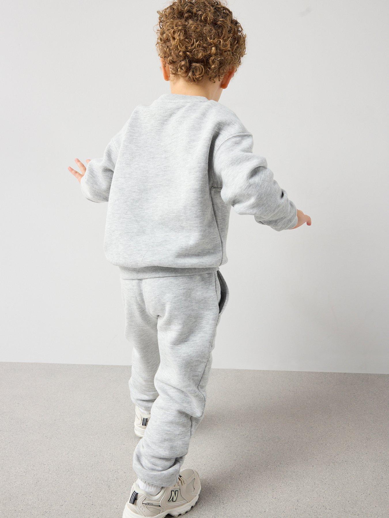  image of the-very-collection-boys-nyc-sweatshirt-and-joggers-outfit-set-grey