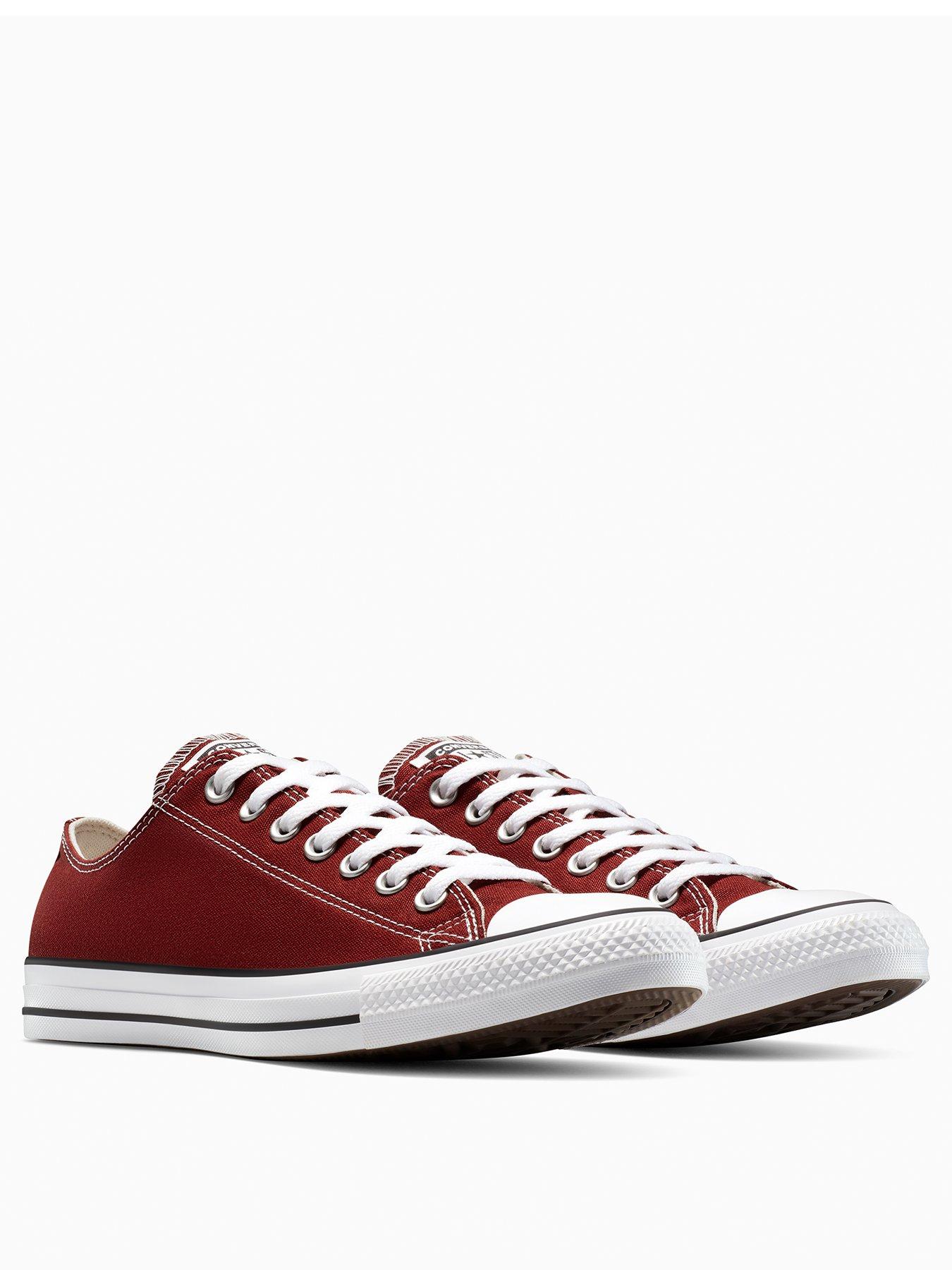 Image 2 of 6 of Converse Mens Converse Chuck Taylor All Star Low Top -red