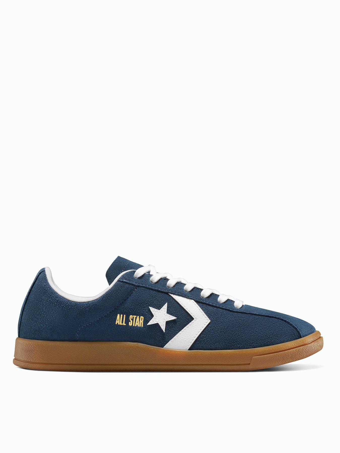 undefined Mens Converse Classic Trainer Suede Low Top -blue