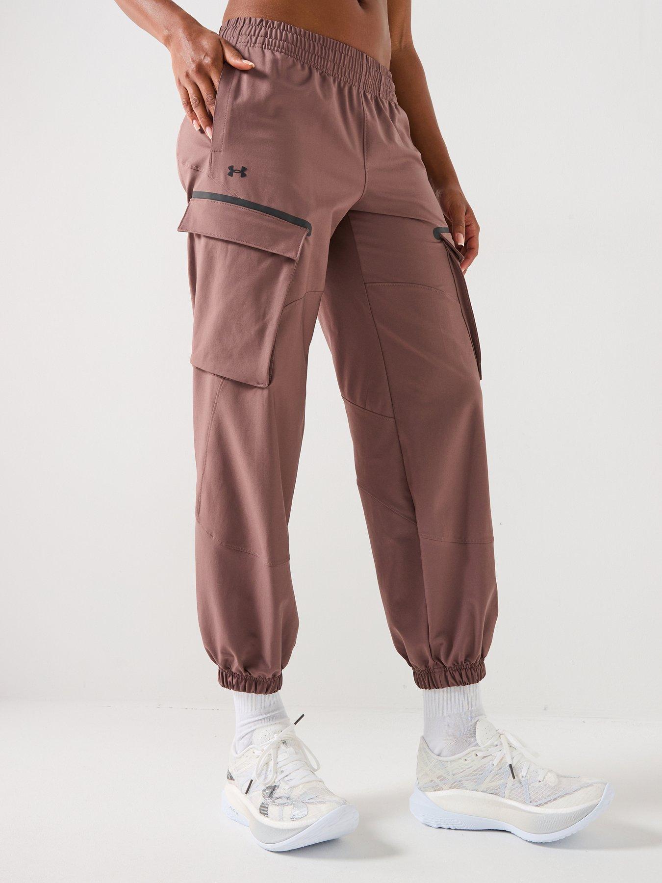under-armour-womens-training-unstoppable-cargo-pants-brown
