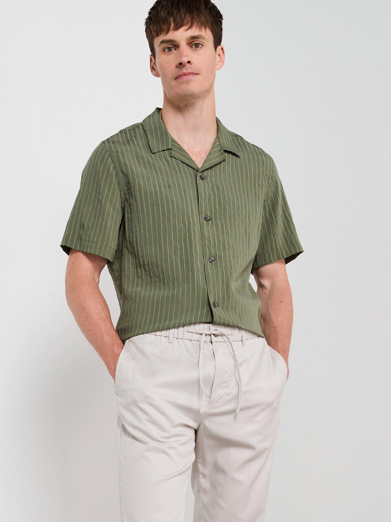 Image 4 of 6 of Mango Tyler Tie Waist Casual Trousers - Cream