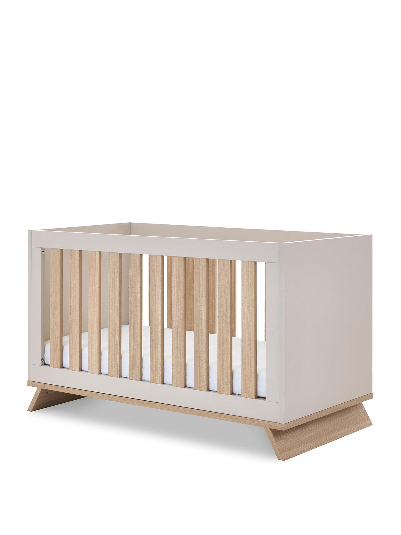 Image 3 of 6 of Obaby Thea Cot Bed - Latte