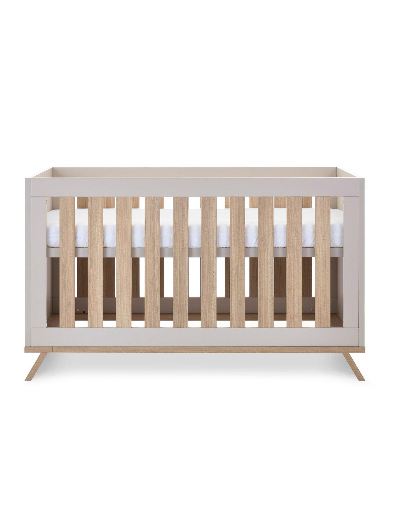 Image 5 of 6 of Obaby Thea Cot Bed - Latte