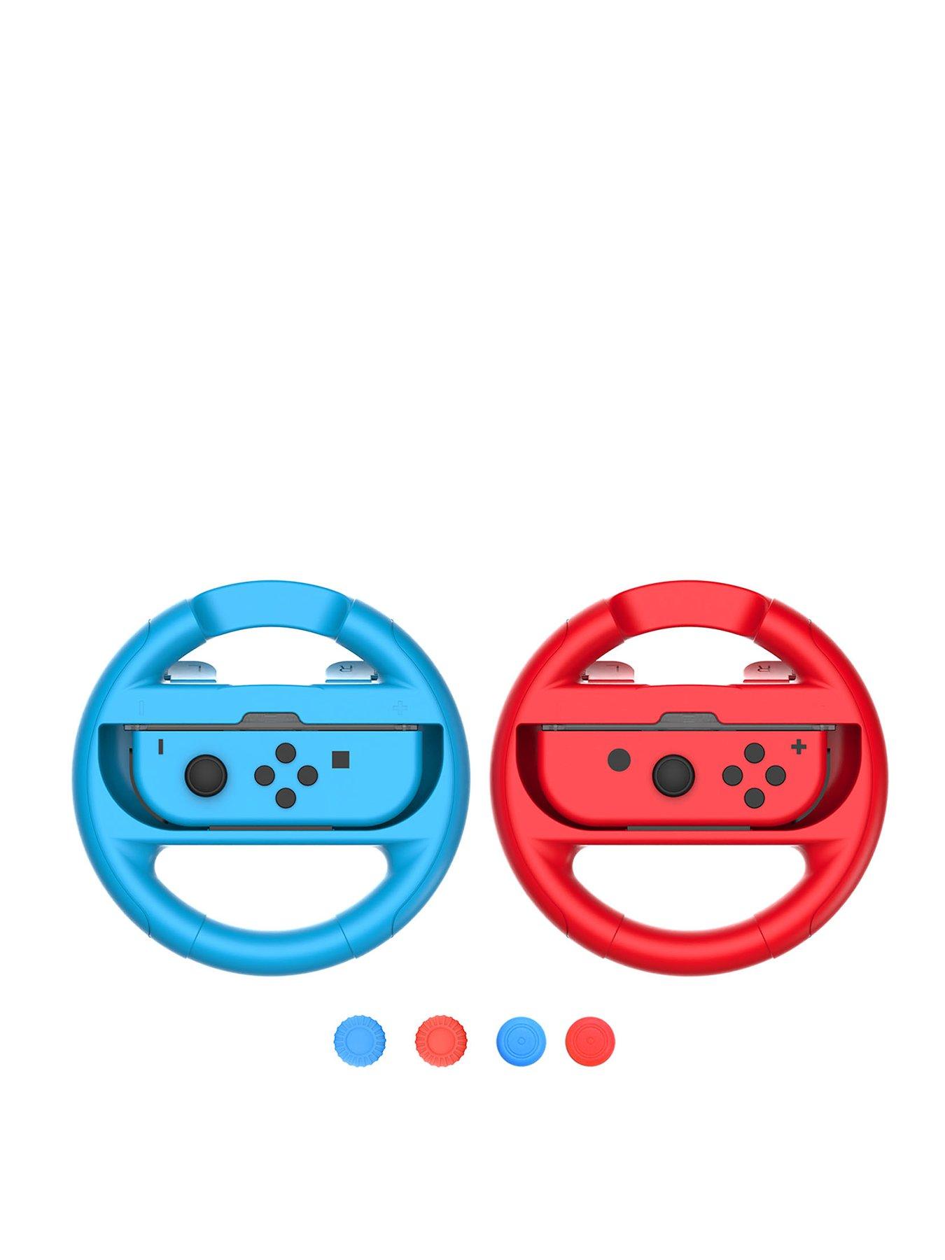 Image 3 of 7 of Maxx Tech Joy-Con Wheel &amp; Grips Kit for Nintendo&nbsp;Switch 2&amp;1