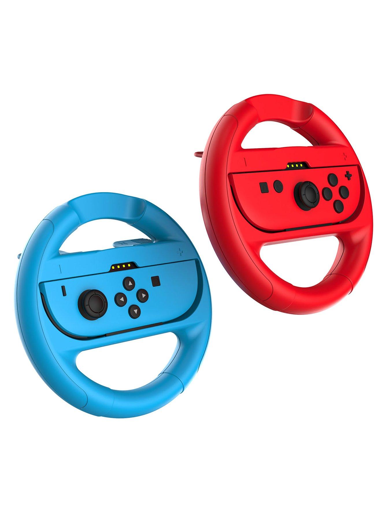 Image 4 of 7 of Maxx Tech Joy-Con Wheel &amp; Grips Kit for Nintendo&nbsp;Switch 2&amp;1